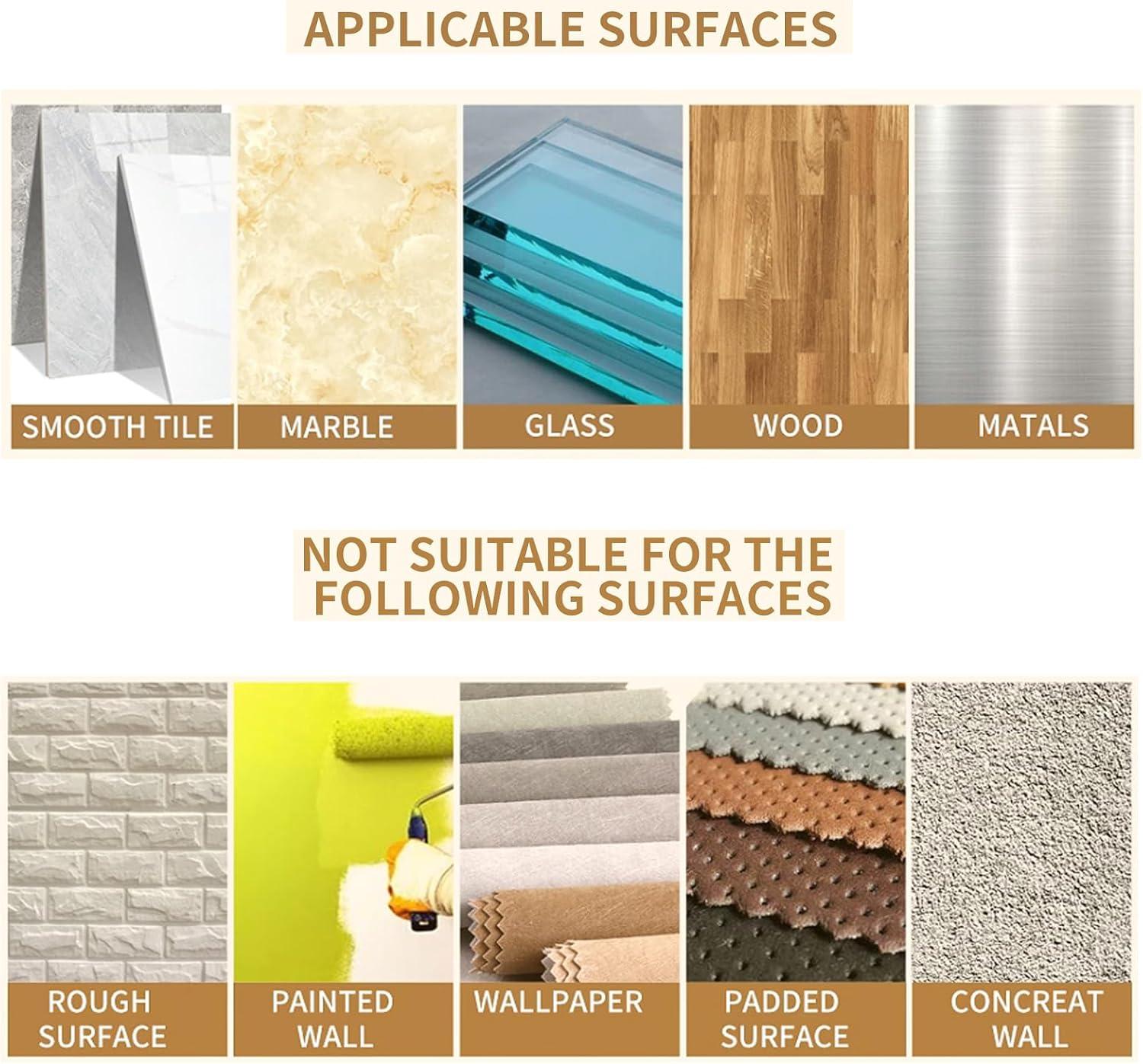 Toilet Paper Holder - Self Adhesive Toilet Paper Holder Wall Mount for Bathroom, No Drilling, SUS 304 Stainless Steel Command Strip Toilet Paper Roll Holder Stick On Wall - Matte Black