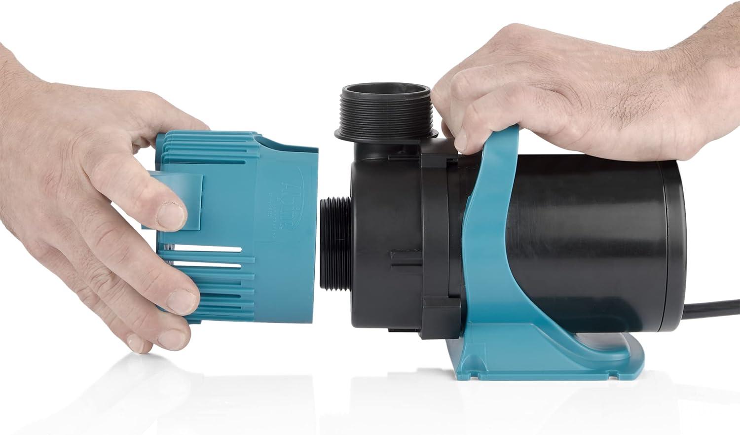 3000 GPH Teal Energy-Saving Outdoor Pump with Mesh Bag