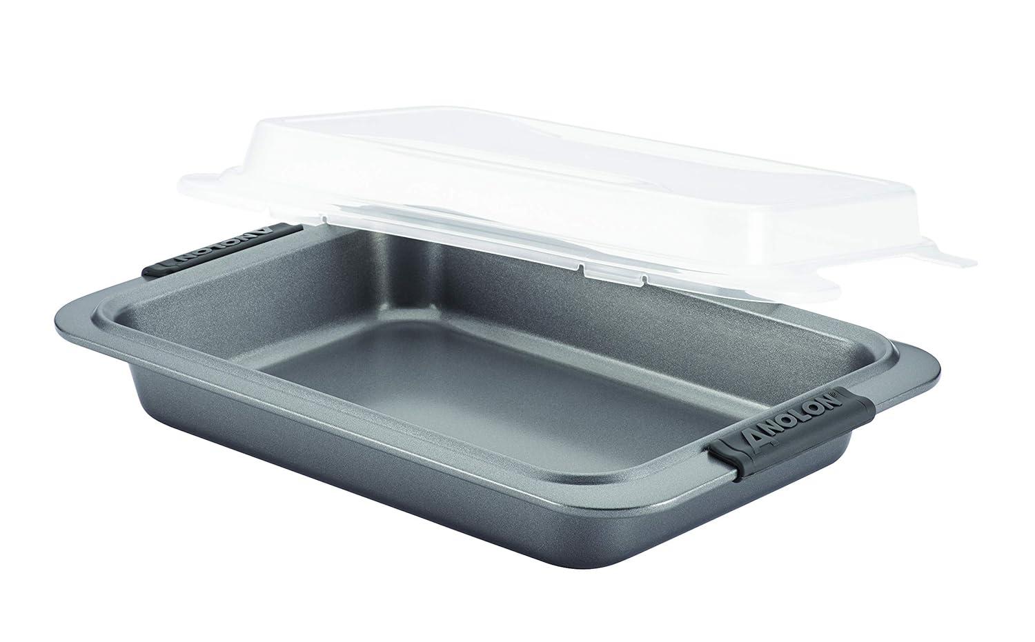 Anolon Anolon Advanced Nonstick Covered Cake Pan with Grips