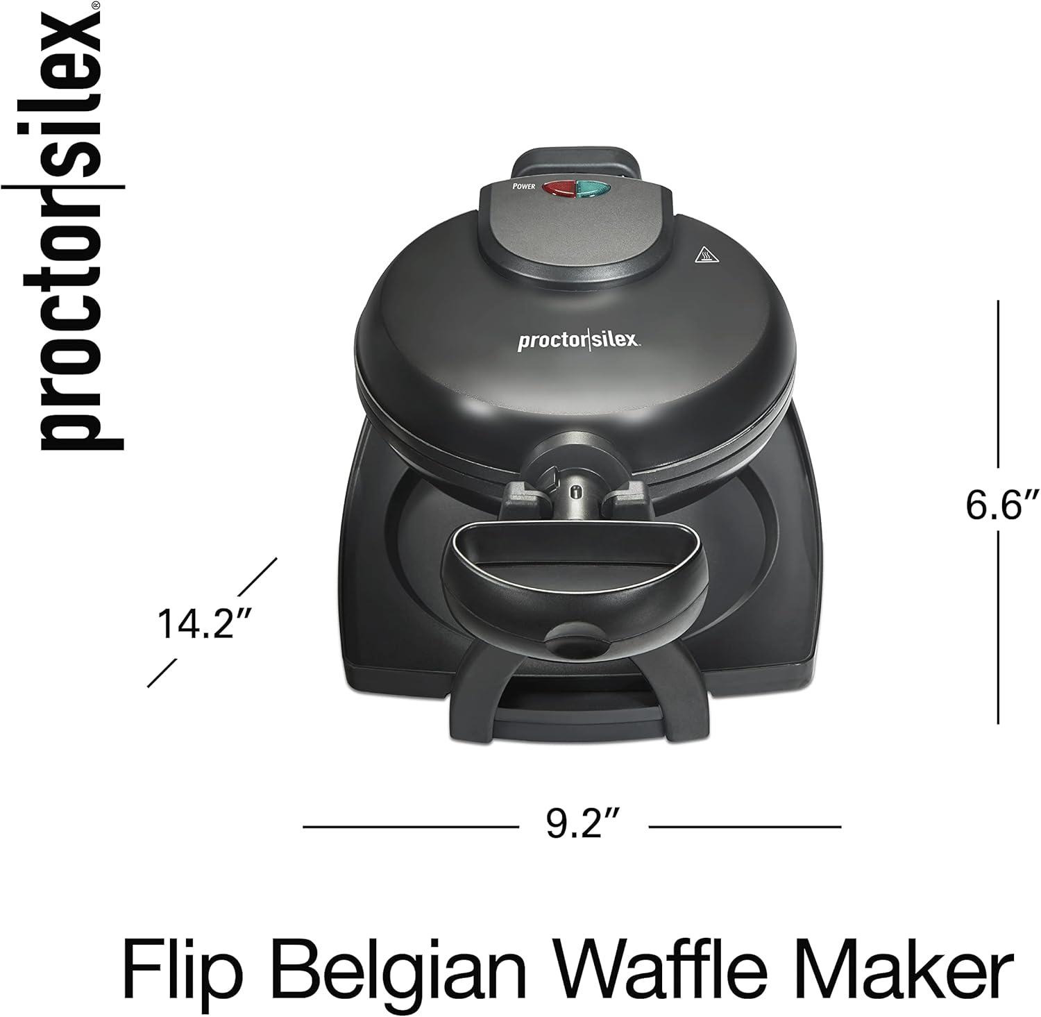 Proctor-Silex Proctor-Silex Flip Belgian Waffle Maker