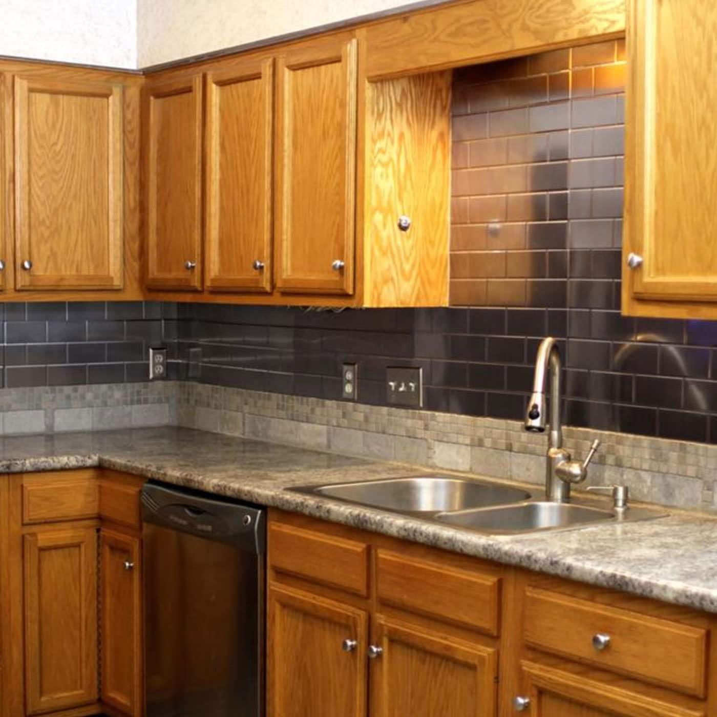 Subway Tile MirroFlex 4ft. x 8ft. Glue Up PVC 3D Wall Panels 96 sq.ft.