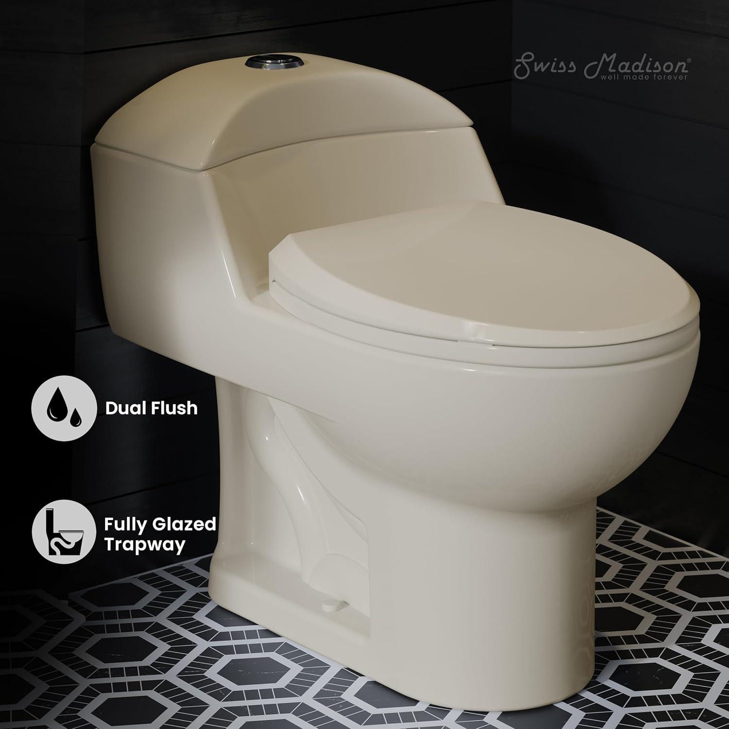 Château One-Piece Elongated Dual-Flush Toilet 1.1/1.6 gpf