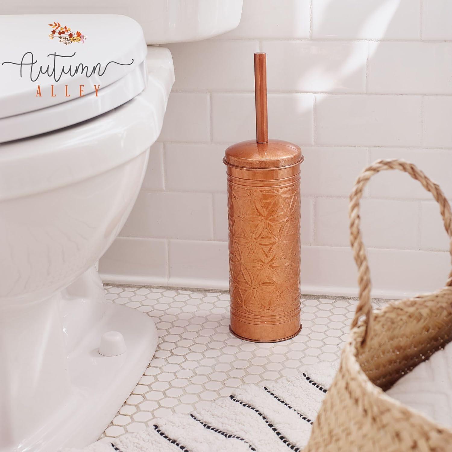 Autumn Alley Autumn Alley Alley Metal Toilet Brush And Holder