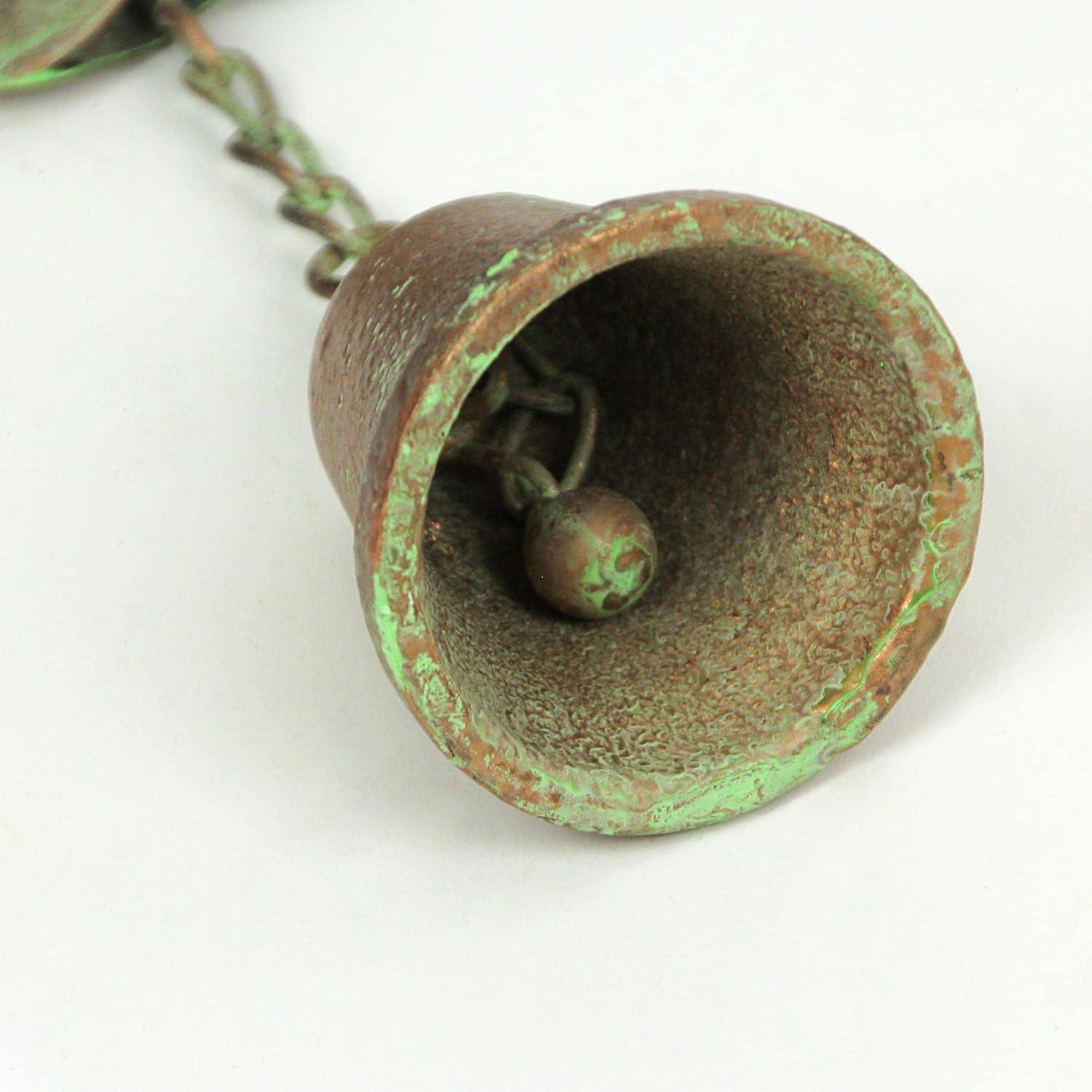 Things2Die4 71 inch Copper Metal Fish Rain Chain Gutter Downspout Home Decor Art