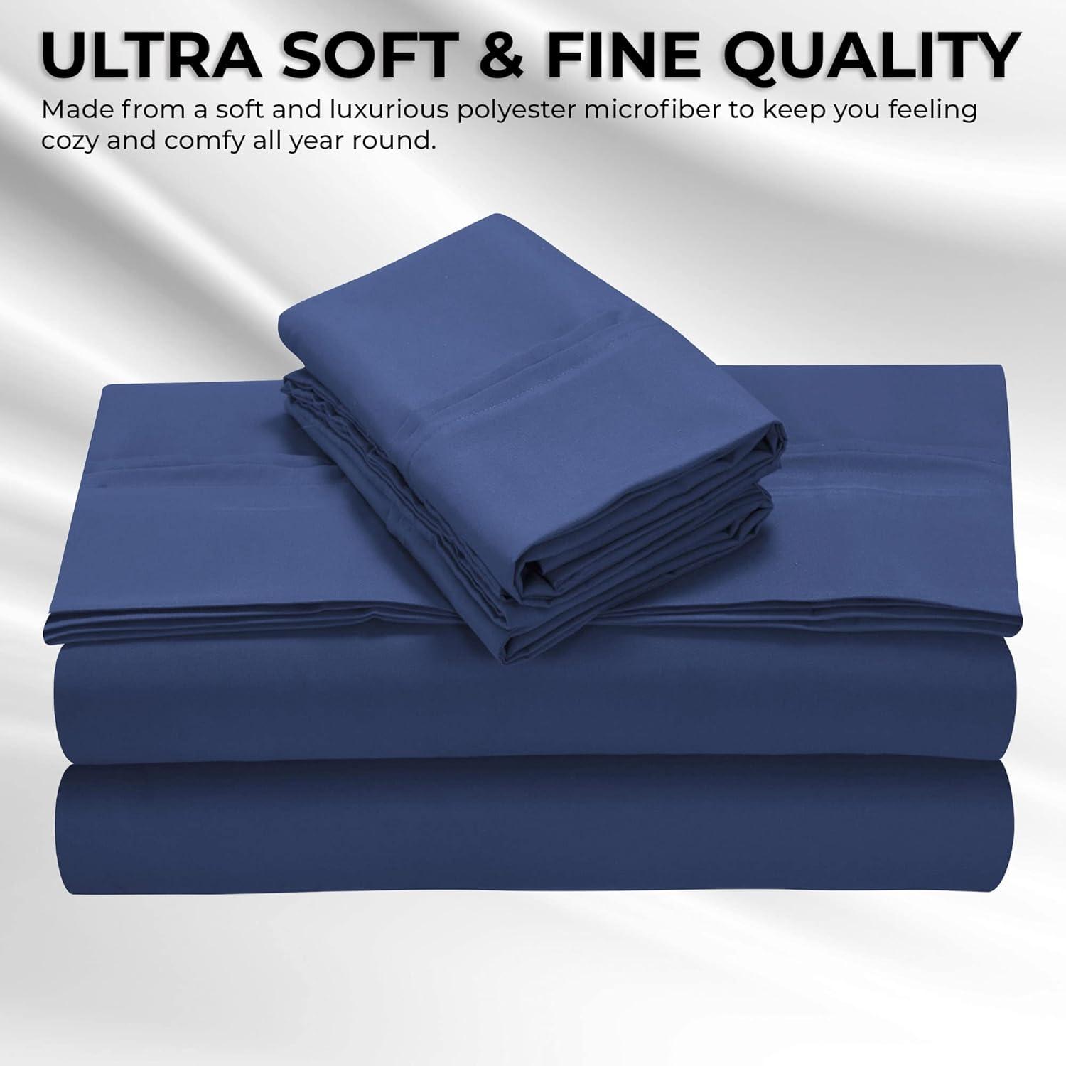 Tribeca Living Microfiber Sheet Set
