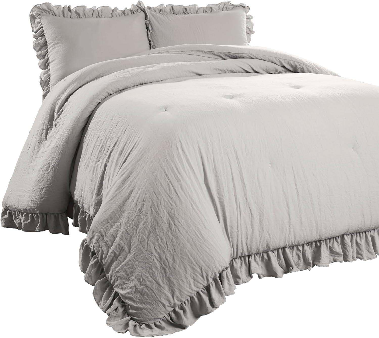 Lush Decor Reyna Microfiber 3 Piece Comforter Set