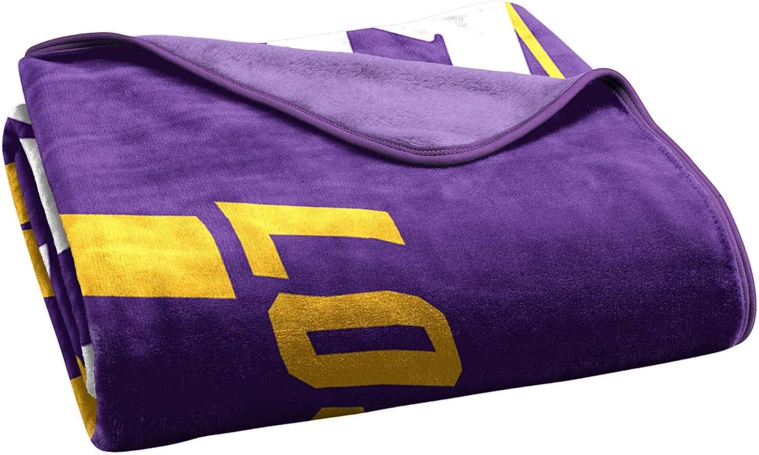 NORTHWEST NBA Los Angeles Lakers 60" x 80" Raschel Throw Blanket
