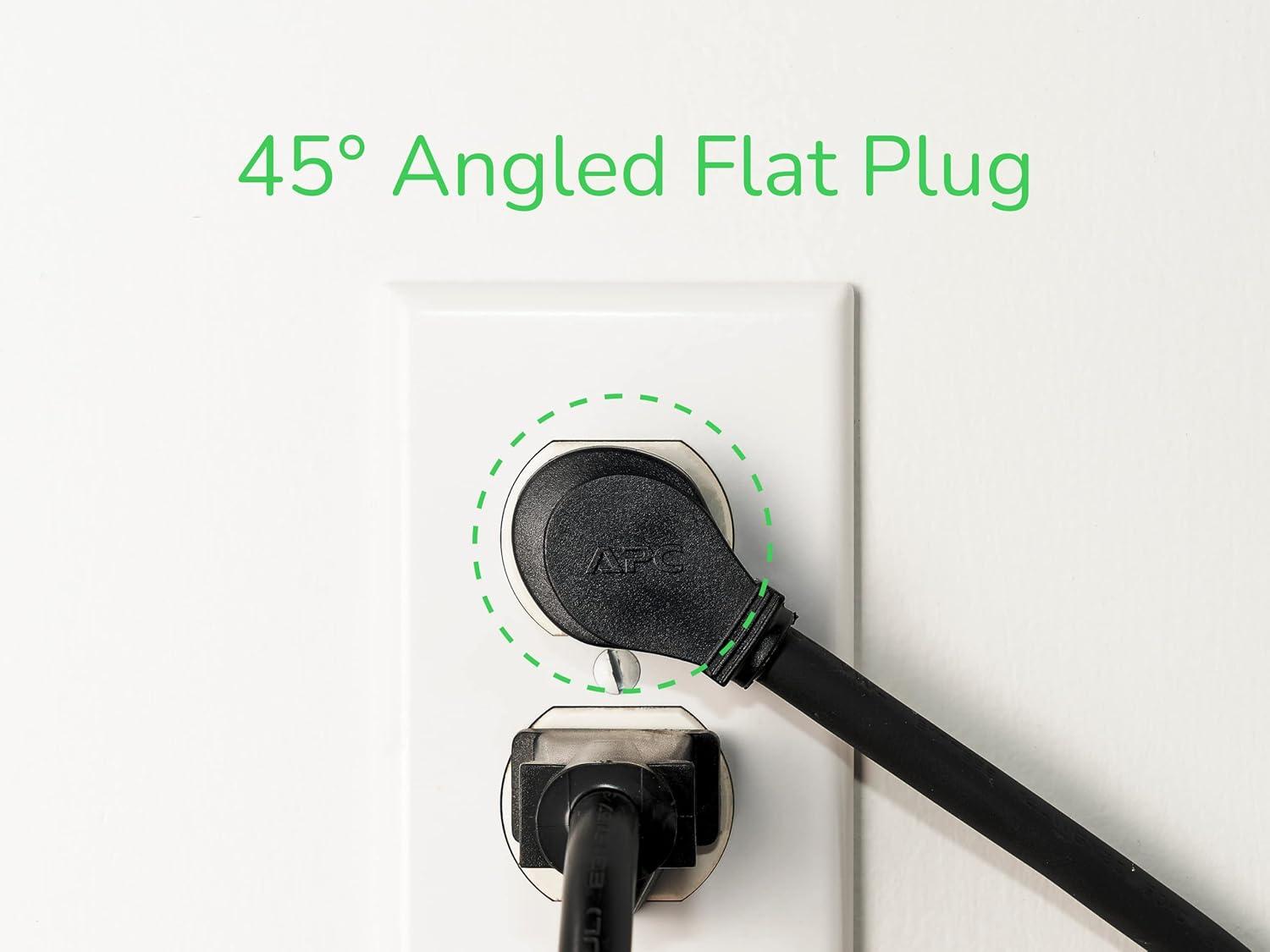 Apc Av P8vt3 8-outlet Surgearrest[r] With Telephone Splitter & Coaxial Protection
