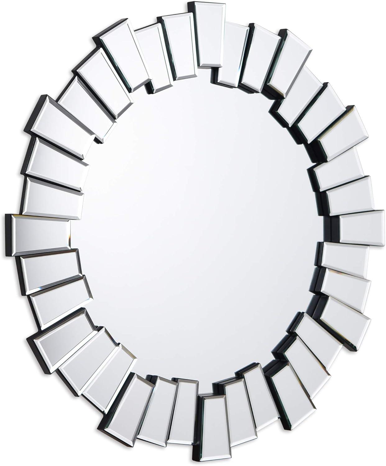 Empire Art Direct  Traverse Moderno Round Mirror