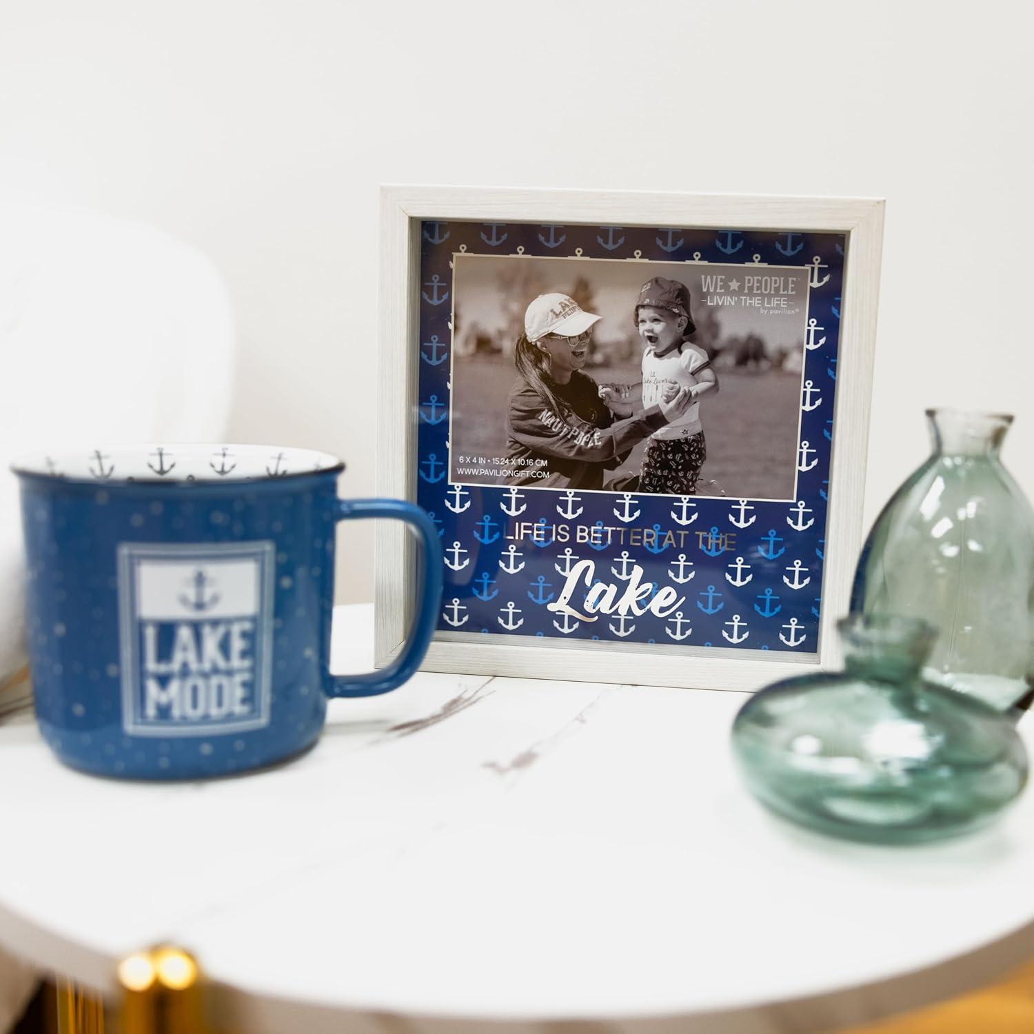 Lake - 7.5" Shadow Box Frame (Holds 6" x 4" Photo)