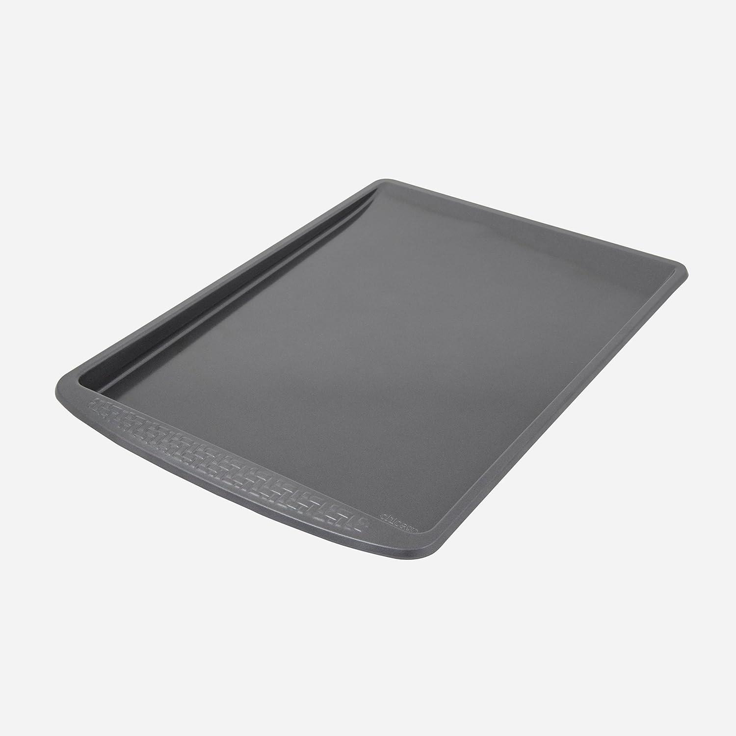 Chicago Metallic Large Gray Non-Stick Carbon Steel Cookie Pan