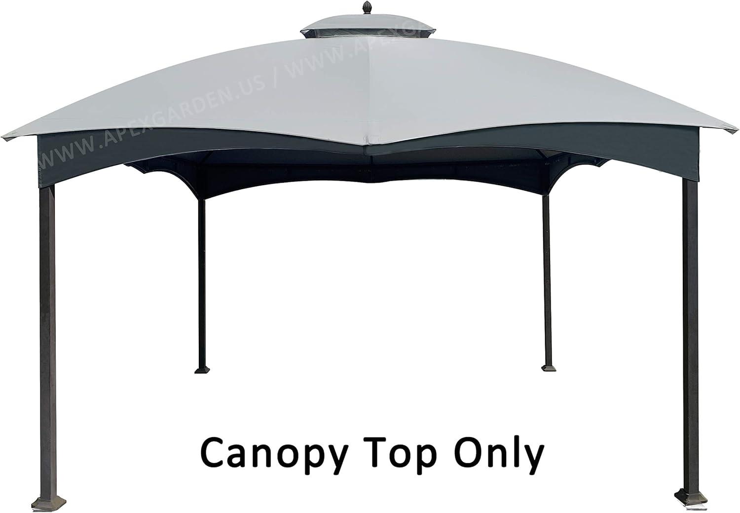 ​APEX GARDEN Replacement Canopy Top for Lowe's Allen Roth 10'x12' Gazebo #GF-12S004BTO/GF-12S004B-1