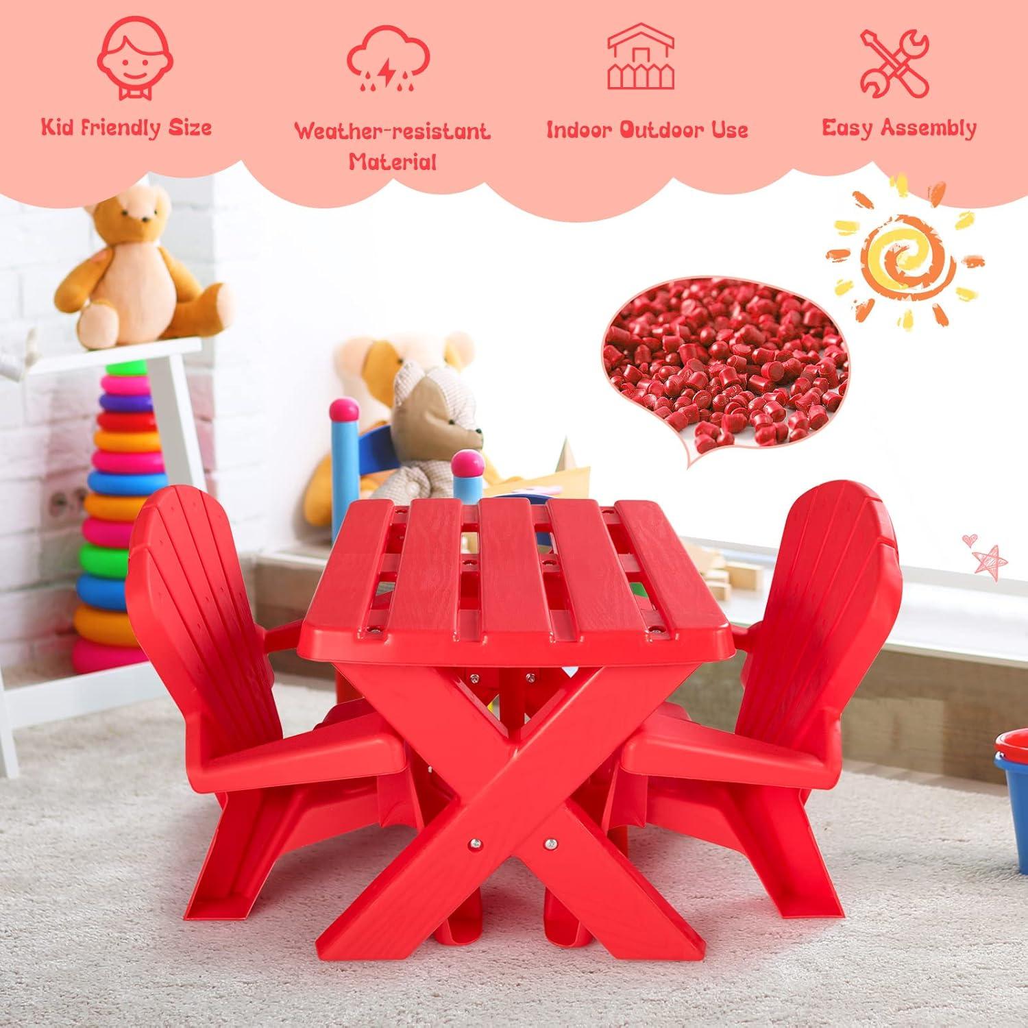 Zoomie Kids Najera Kids Play Or Activity Table and Chair Set