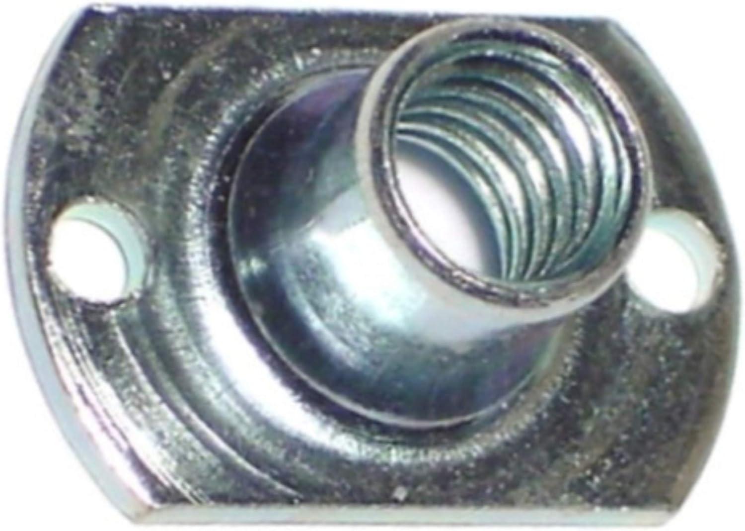 1/4"-20 x 1/4" Zinc Plated Steel Tee Nuts (9 pcs.)