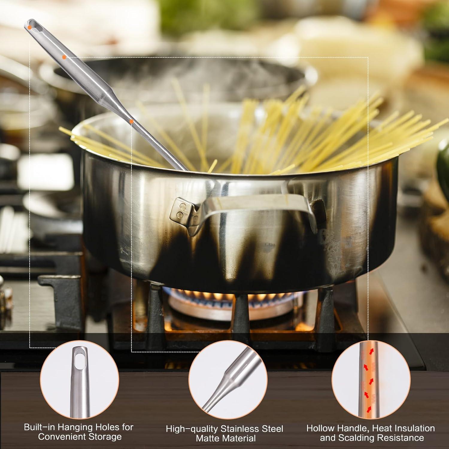 JADOOG JADOOG 6 Piece Stainless Steel Cooking Utensil Set