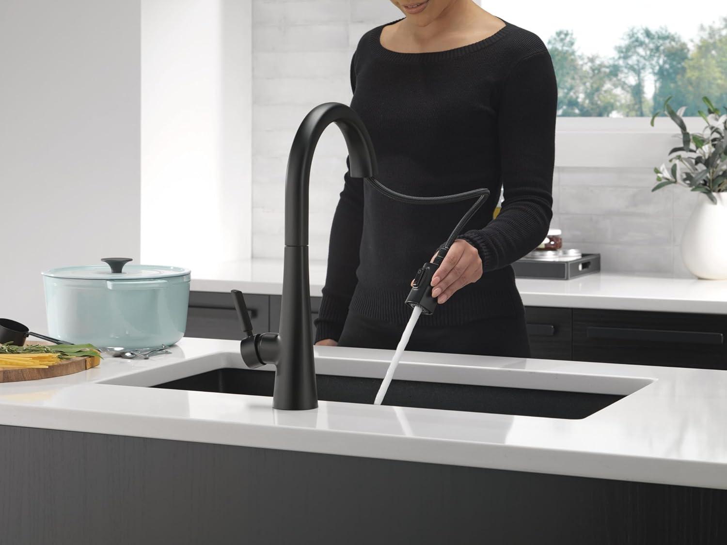 Monrovia Pull Down Single Handle Kitchen Faucet