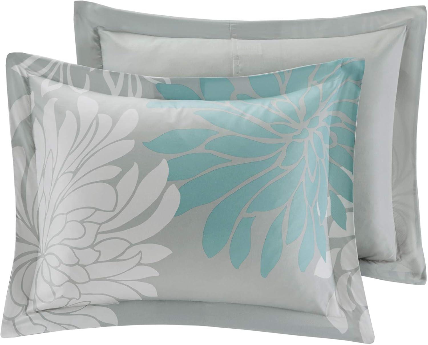 Madison Park Essentials Maible Floral Comforter Set with Cotton Bed Sheets