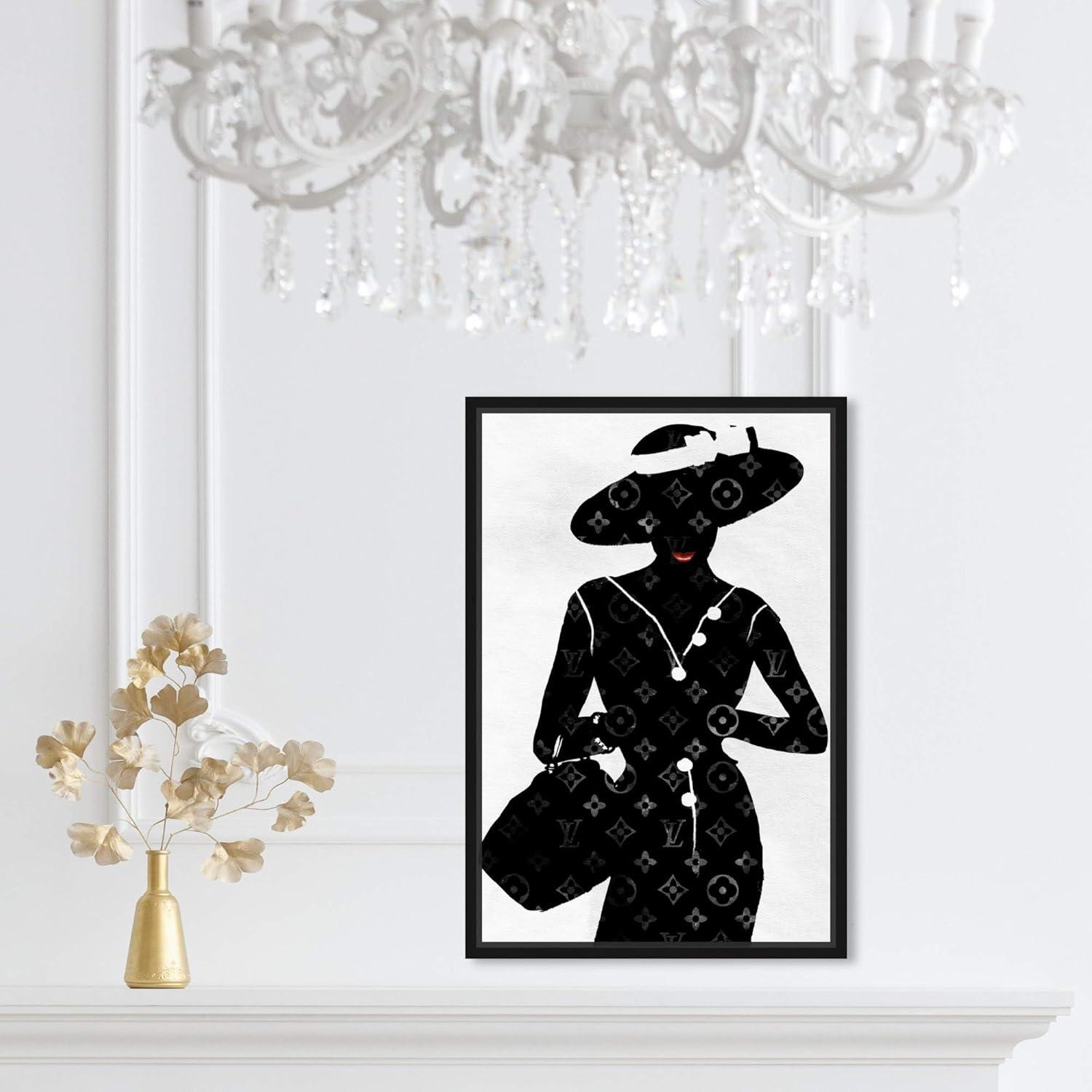 " Silhouette Of A Lady "