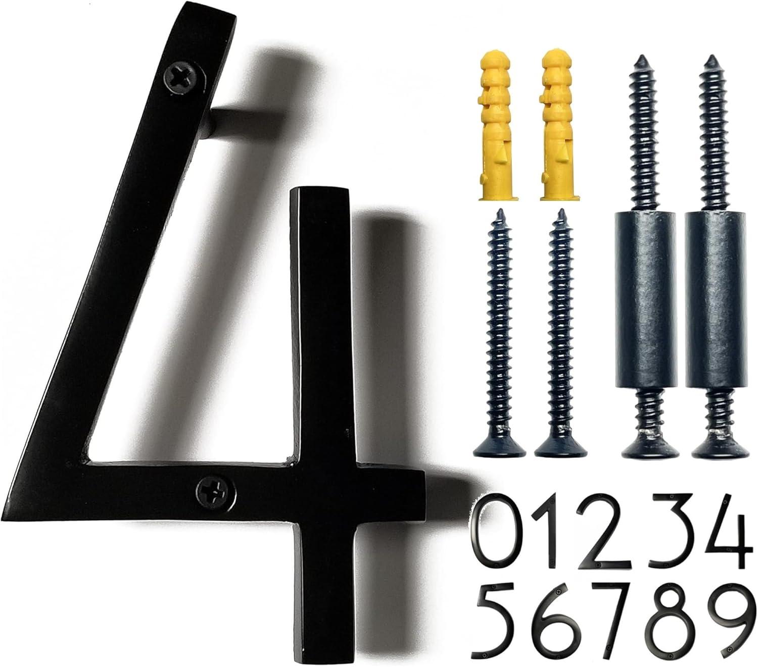 NACH Metal Floating Mount House Number