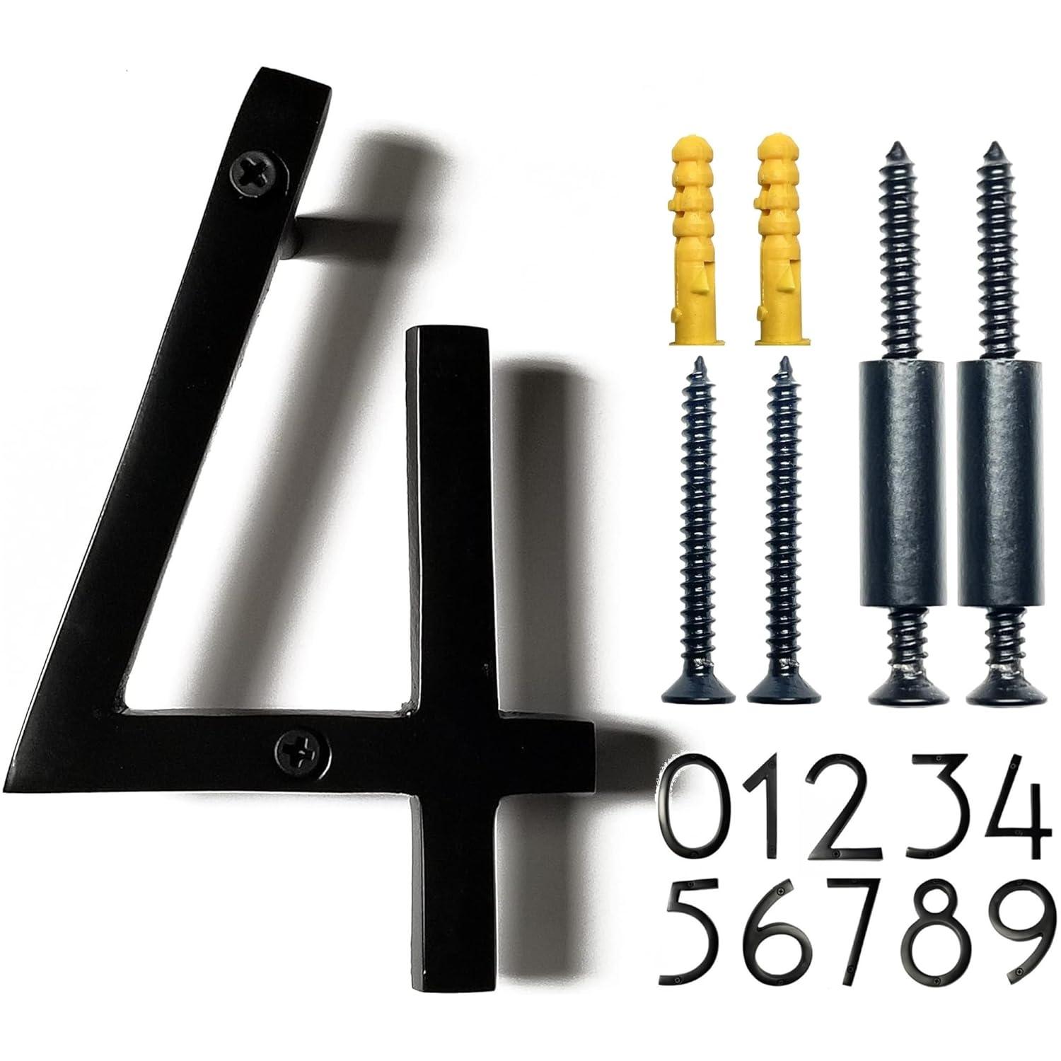 NACH Metal Floating Mount House Number