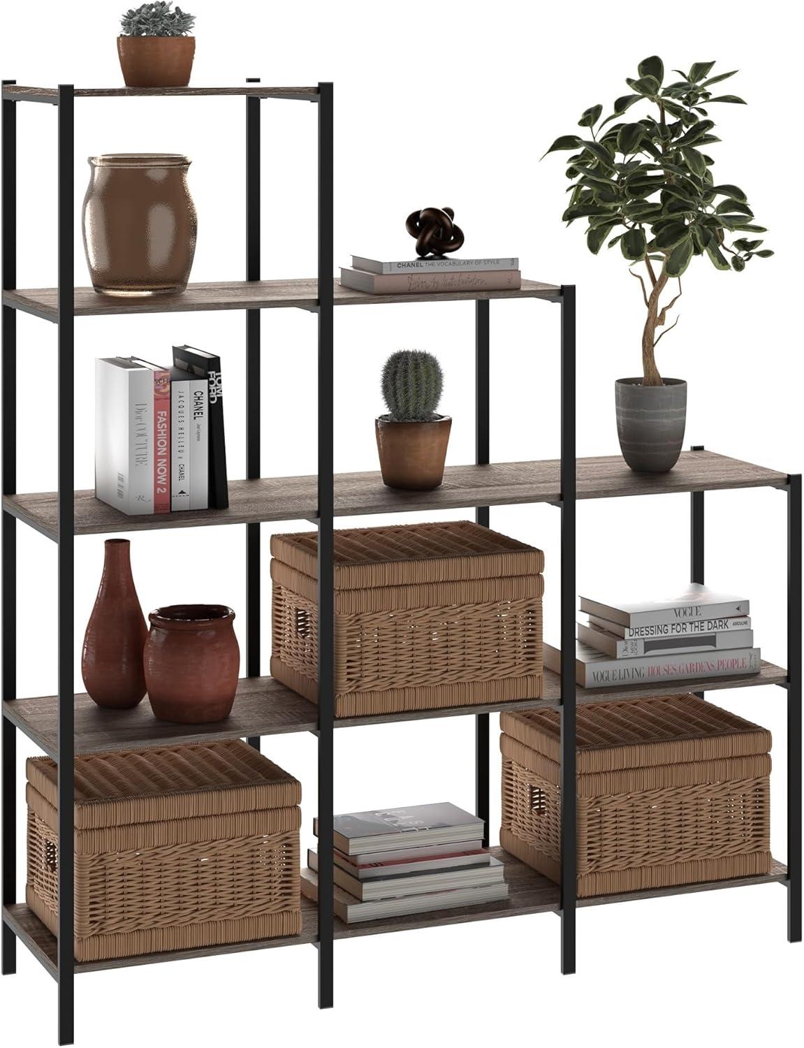 ClosetMaid 45.67'' W Steel Frame Step Bookcase