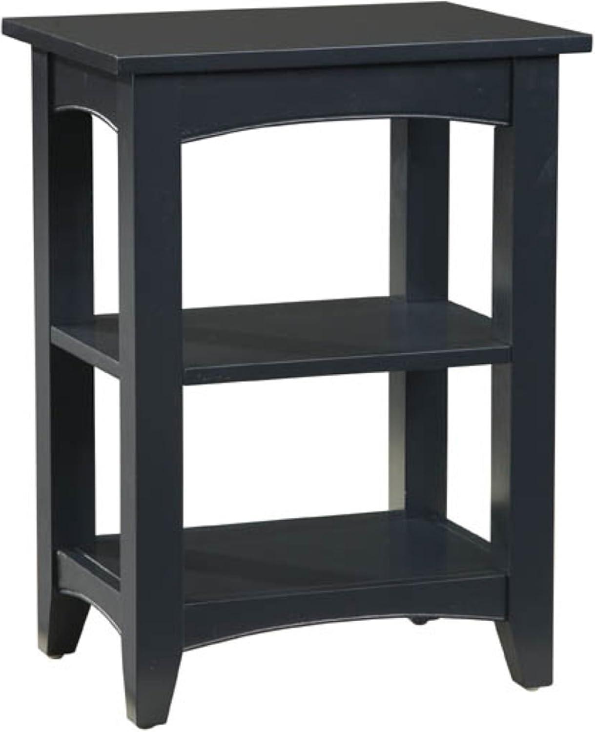 Shaker Cottage Wood 2 Shelf End Table - Alaterre Furniture