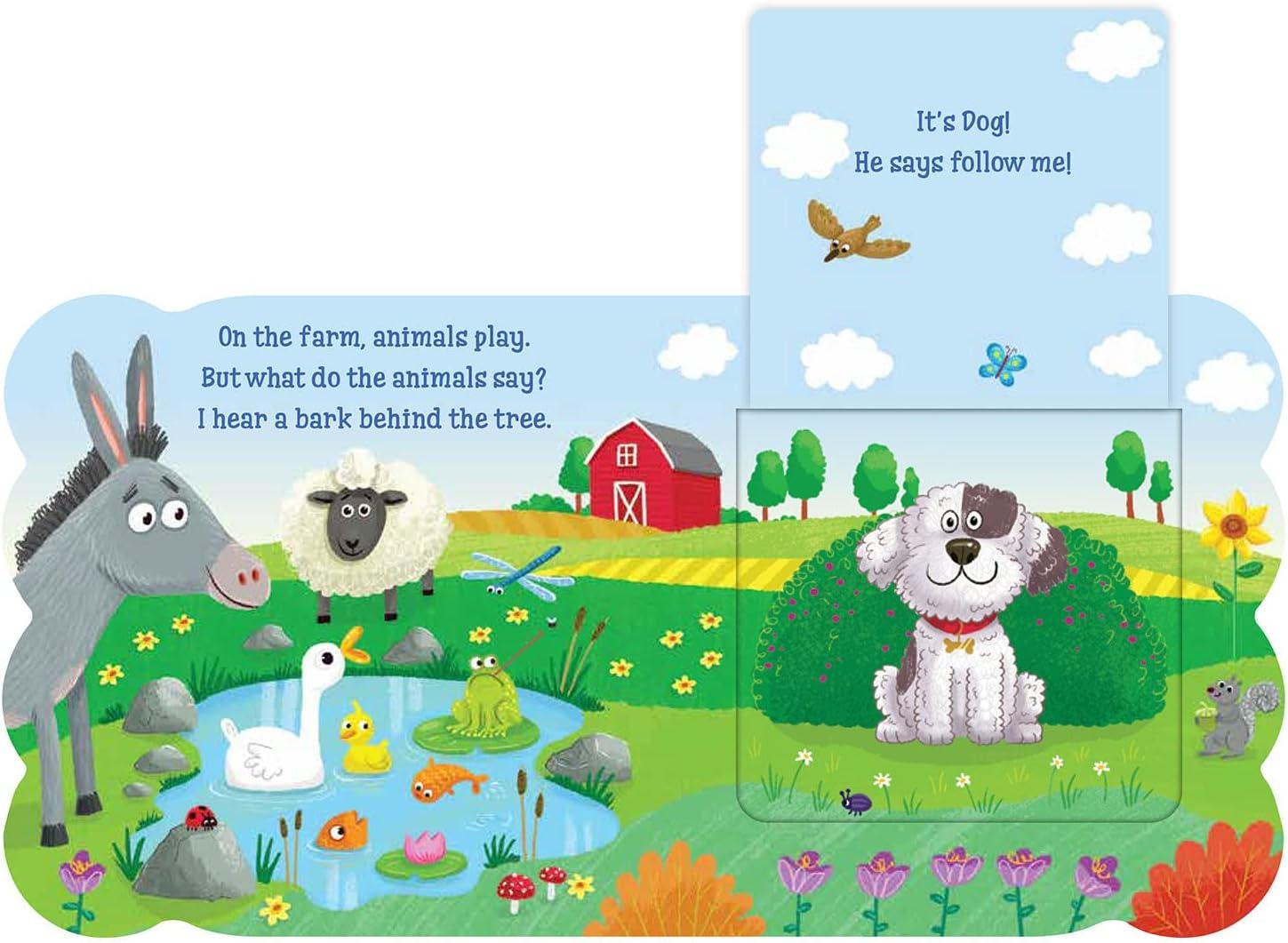 Hello Farm - by  Kidsbooks Publishing (Board Book)