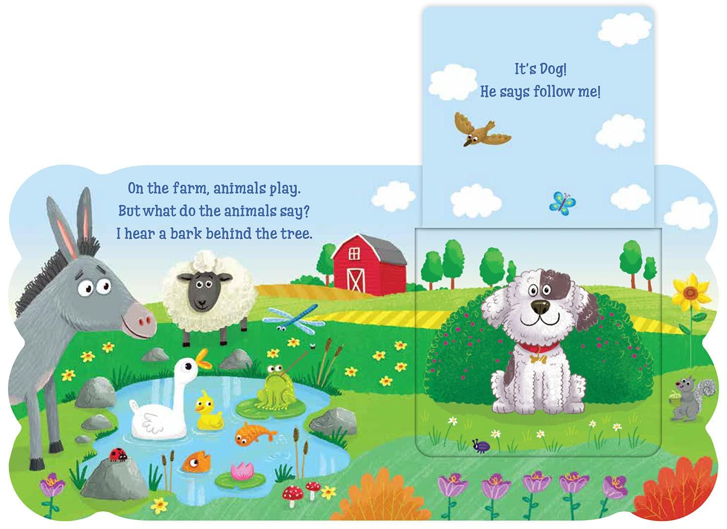Hello Farm - by  Kidsbooks Publishing (Board Book)