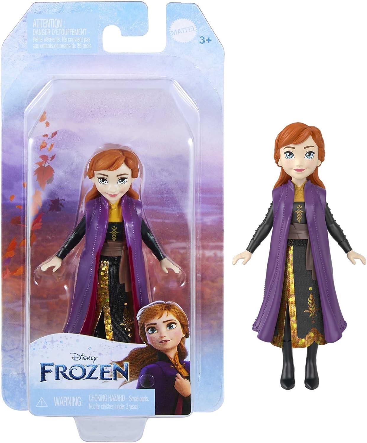 Anna Frozen 2 Posable Doll with Removable Cape & Skirt