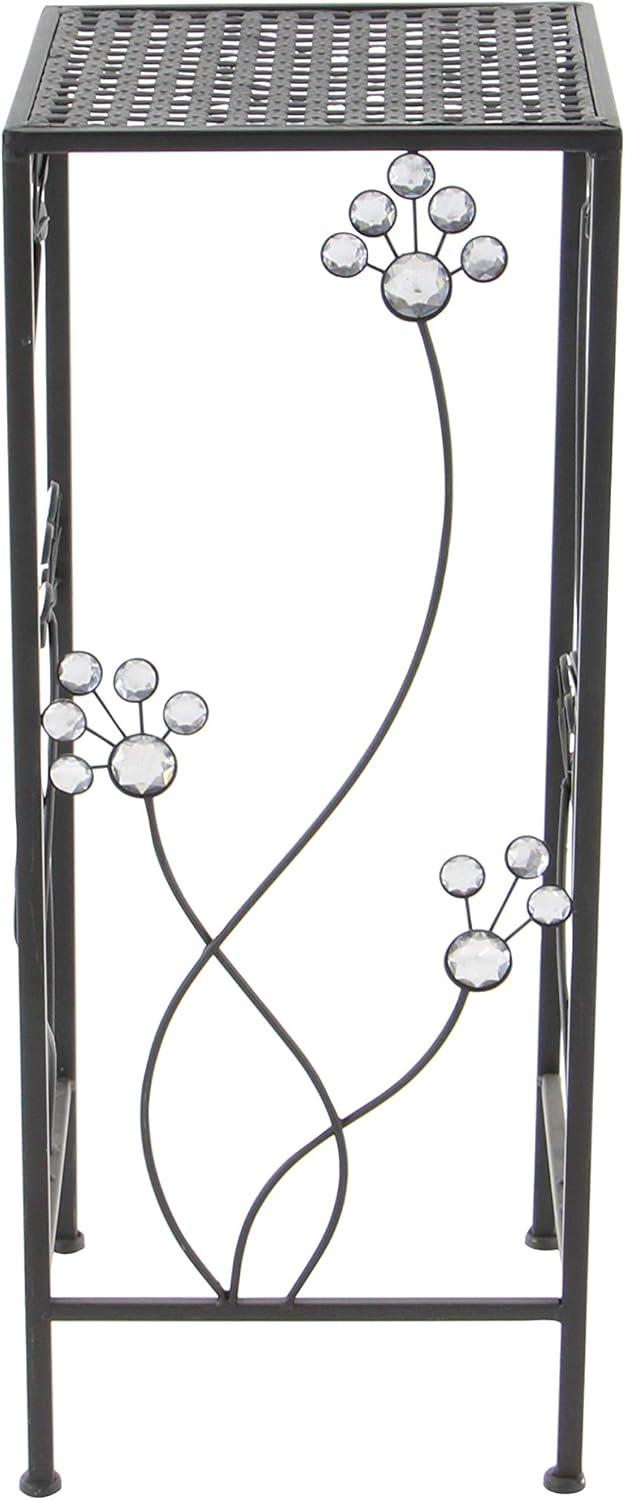 Set of 3 Modern Iron Square Plant Stands - Olivia & May