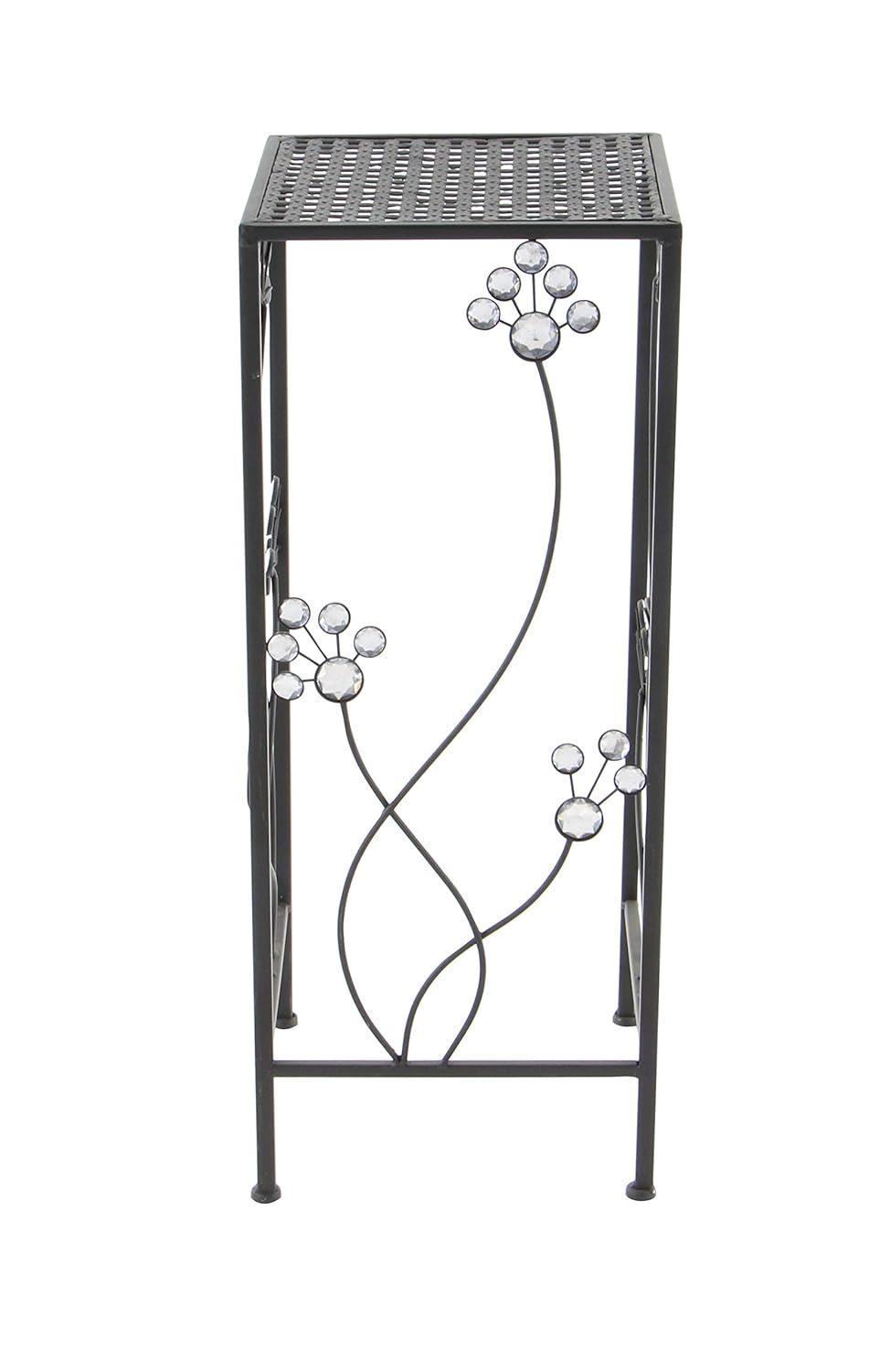Set of 3 Modern Iron Square Plant Stands - Olivia & May