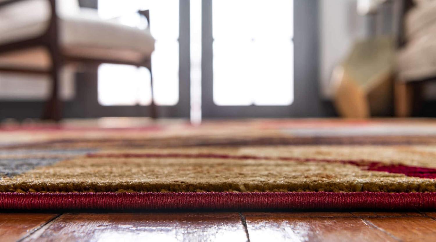 Unique Loom Barista Kouillou Geometric Indoor Woven Area Rug