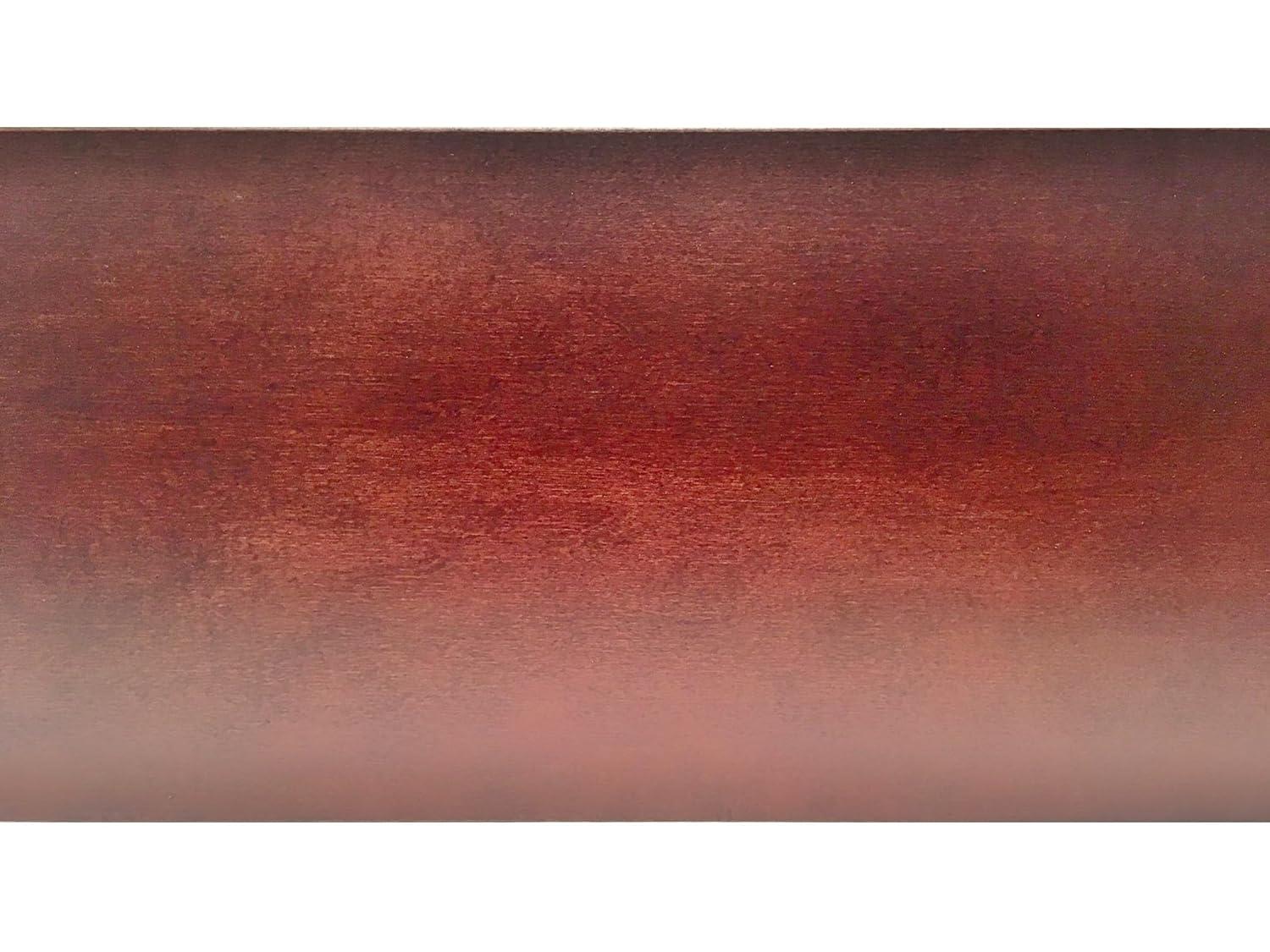 B&H Panel Wooden Bed Rails, Cherry Finish, Hook-On