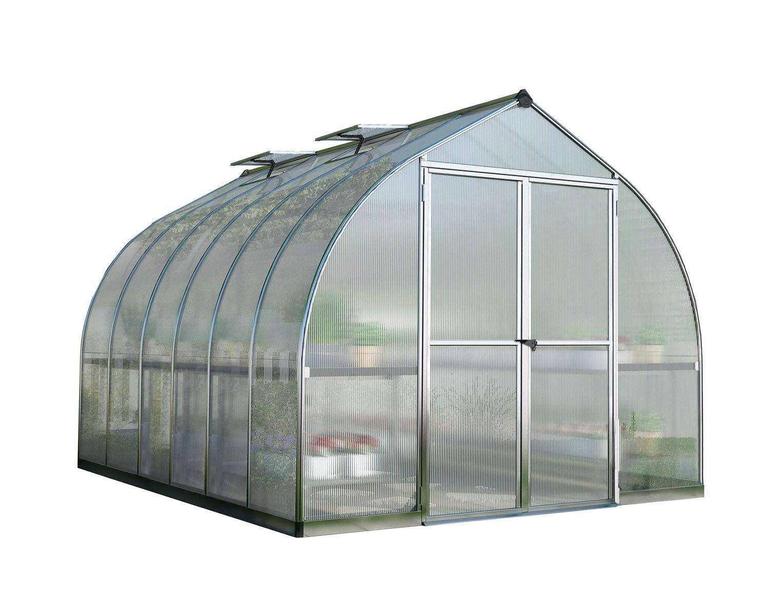 Canopia Palram - Canopia Bella 8' x 12' Greenhouse - Silver