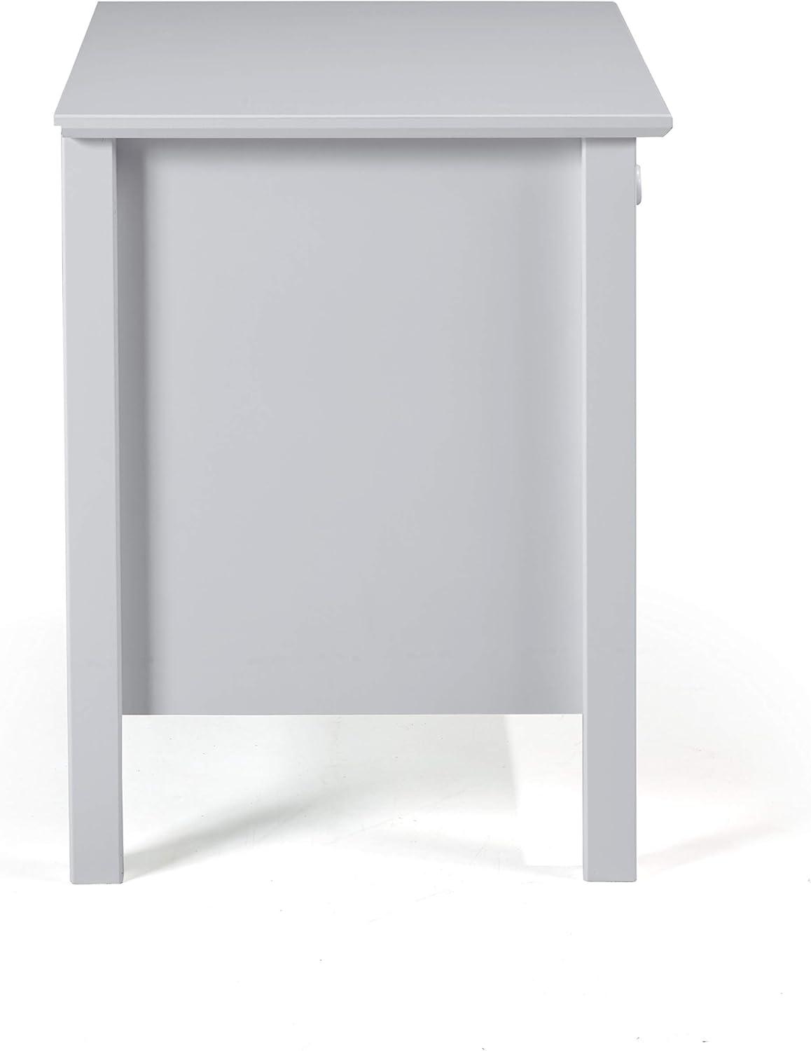 Alaterre Simplicity Nightstand, Dove Gray