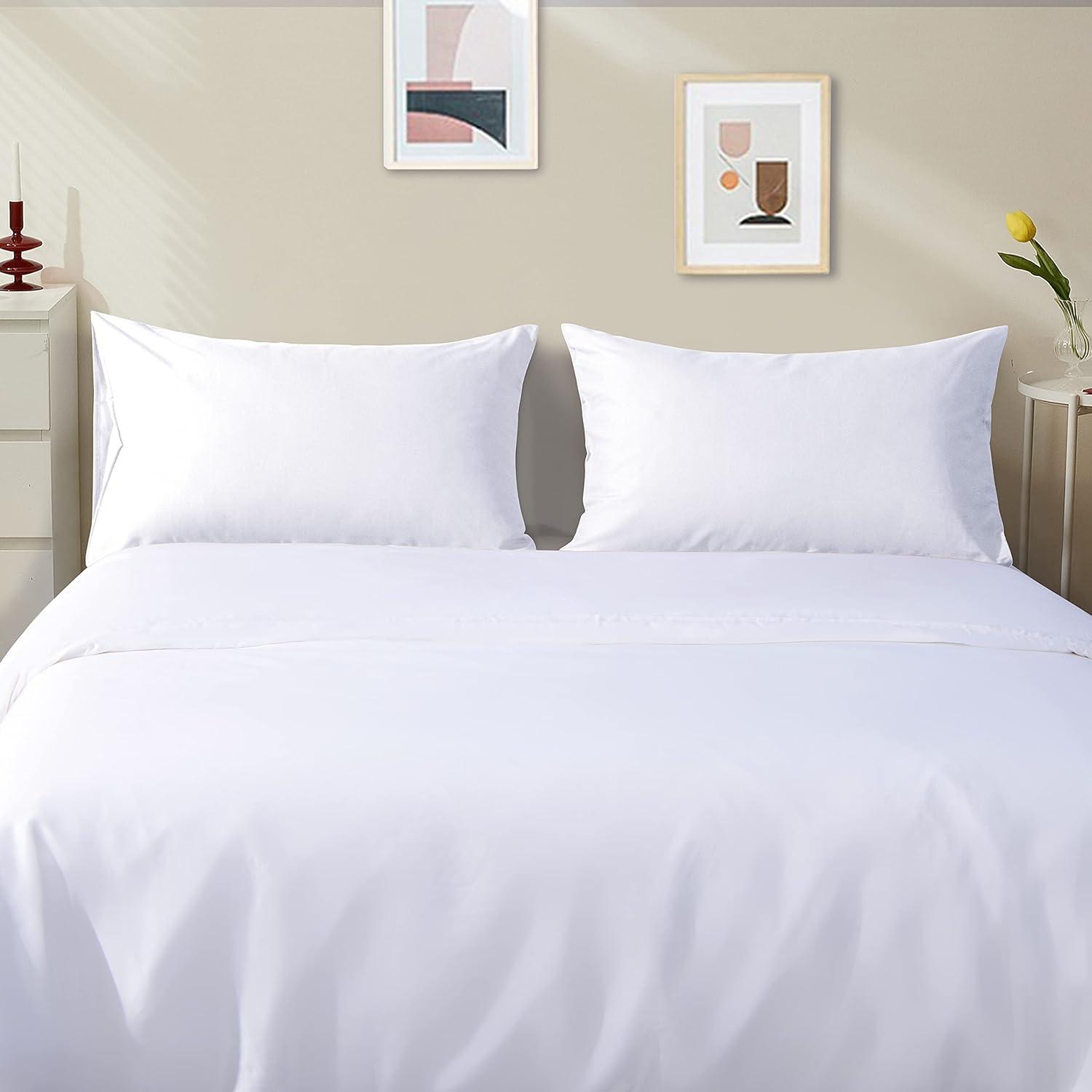 Bare Home Microfiber Pillowcase Set Envelope Closure