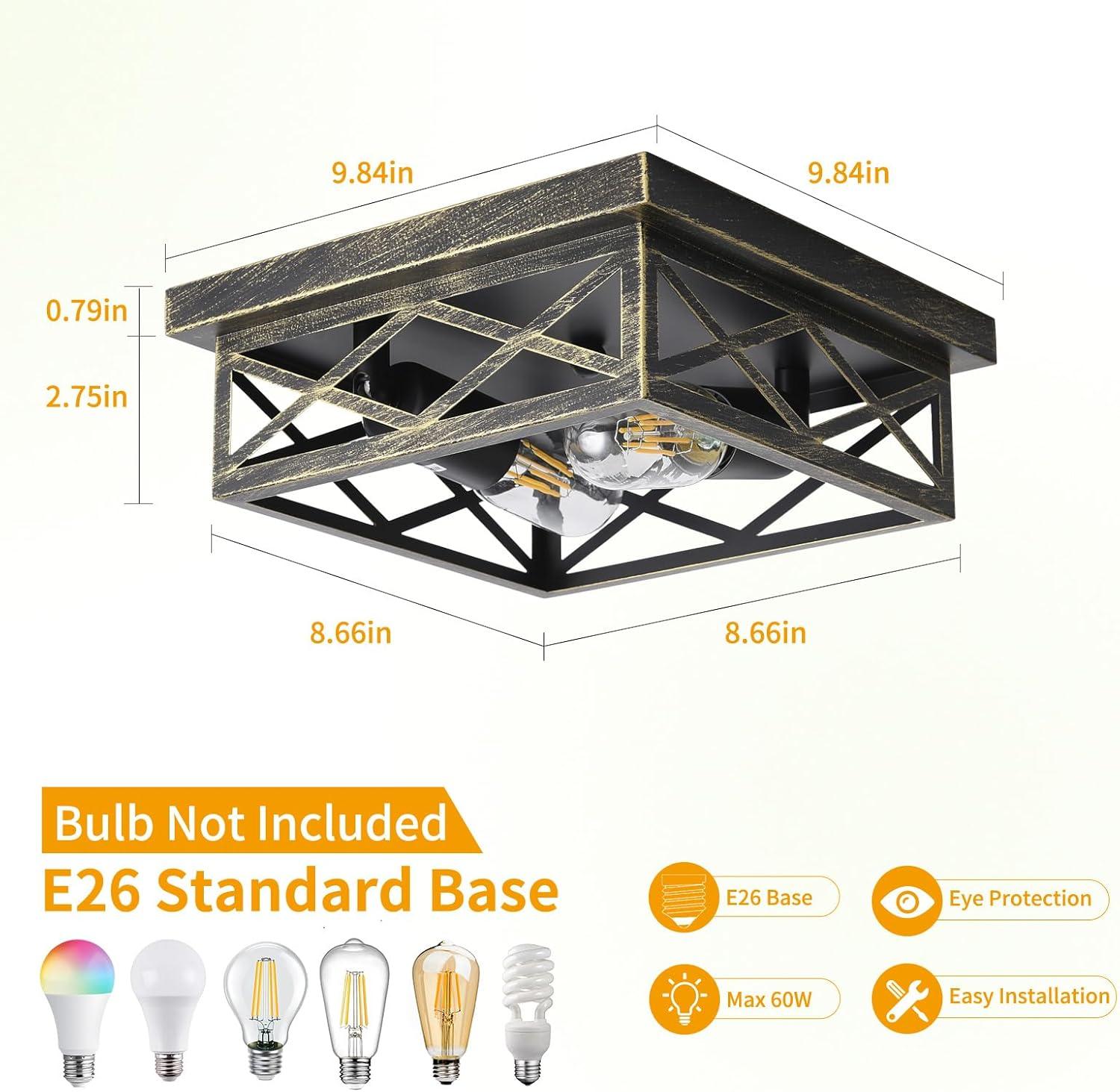 Pynsseu Flush Mount (Set of 2)
