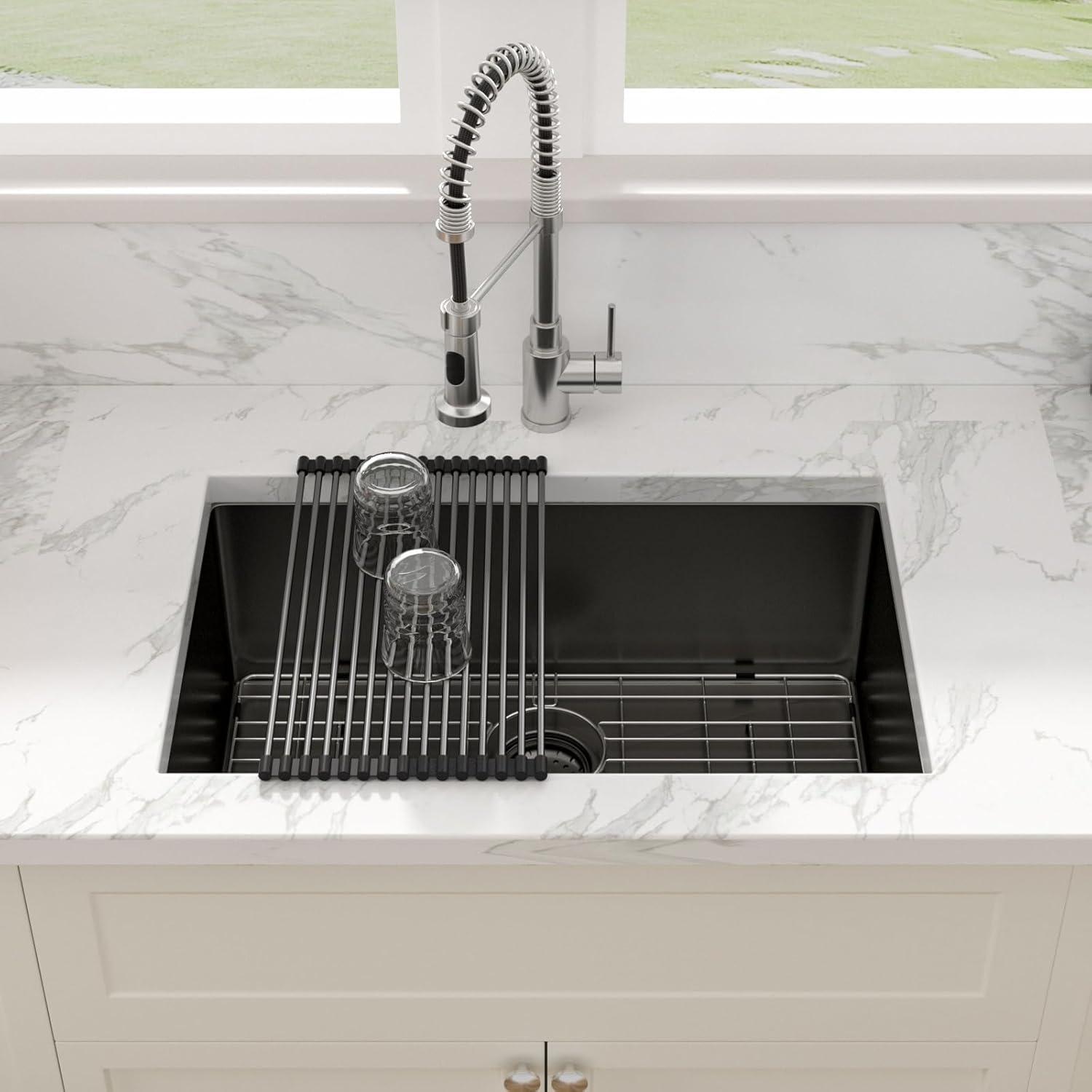 Undermount Single Bowl Stainless Steel Kitchen Sink