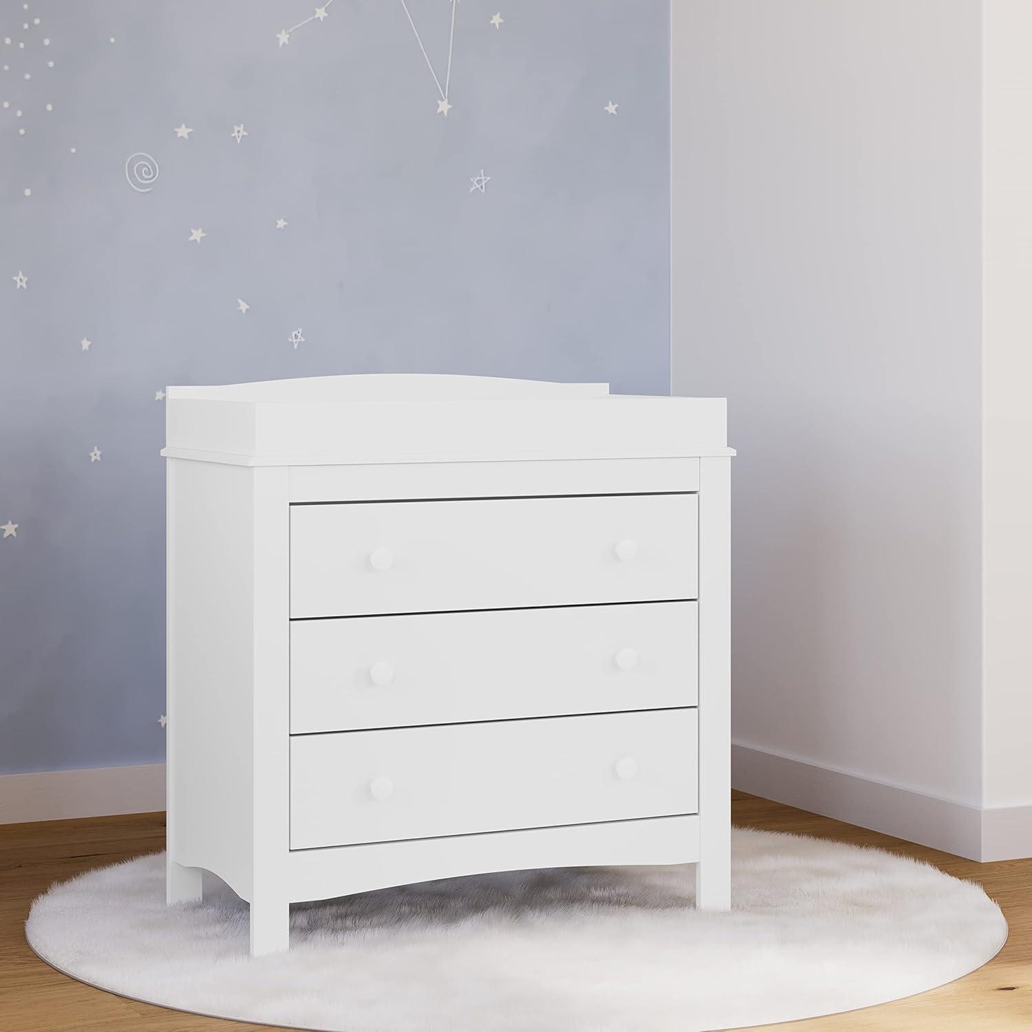 Noah 3 Drawer Chest with Changing Topper