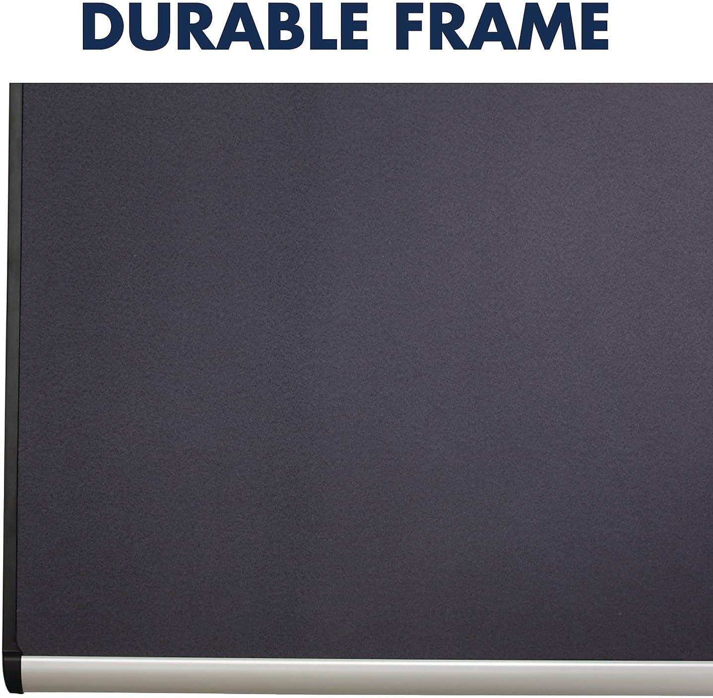 Quartet® Wall Fabric Magnetic Bulletin Board