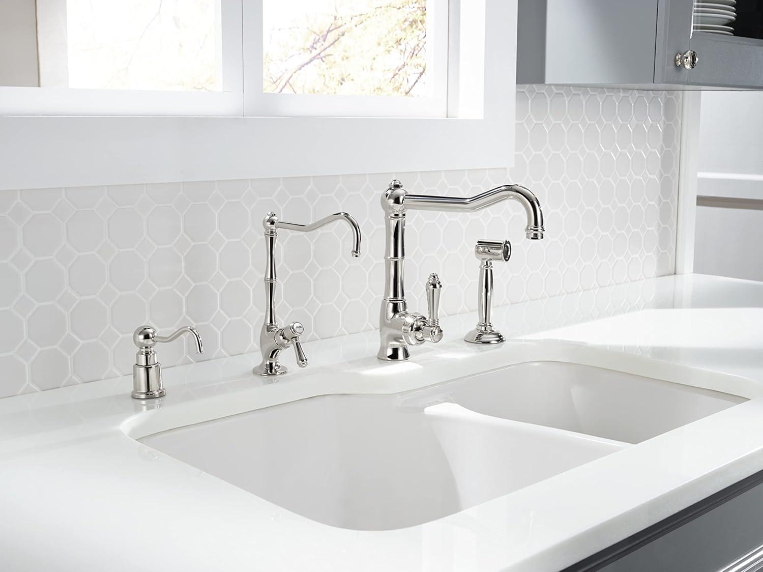 Allia 33" Fireclay 2 Bowl Undermount Kitchen Sink