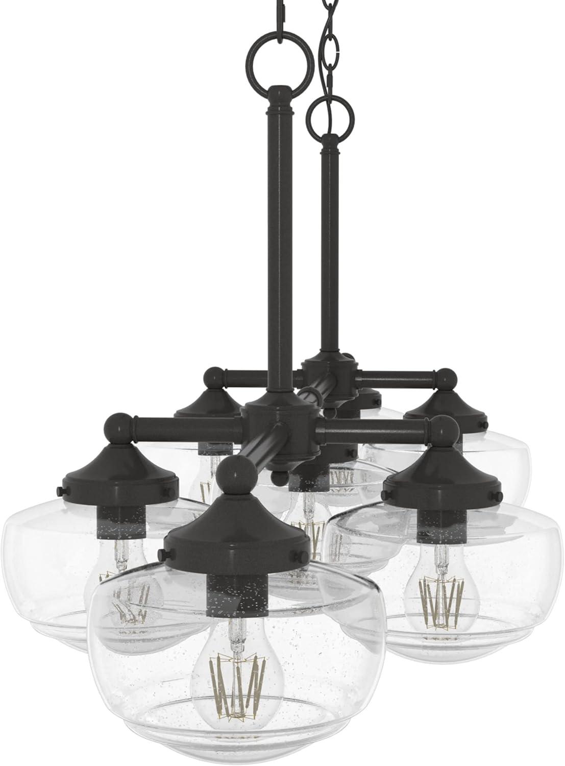 Saddle Creek 7 - Light Kitchen Island Linear Pendant