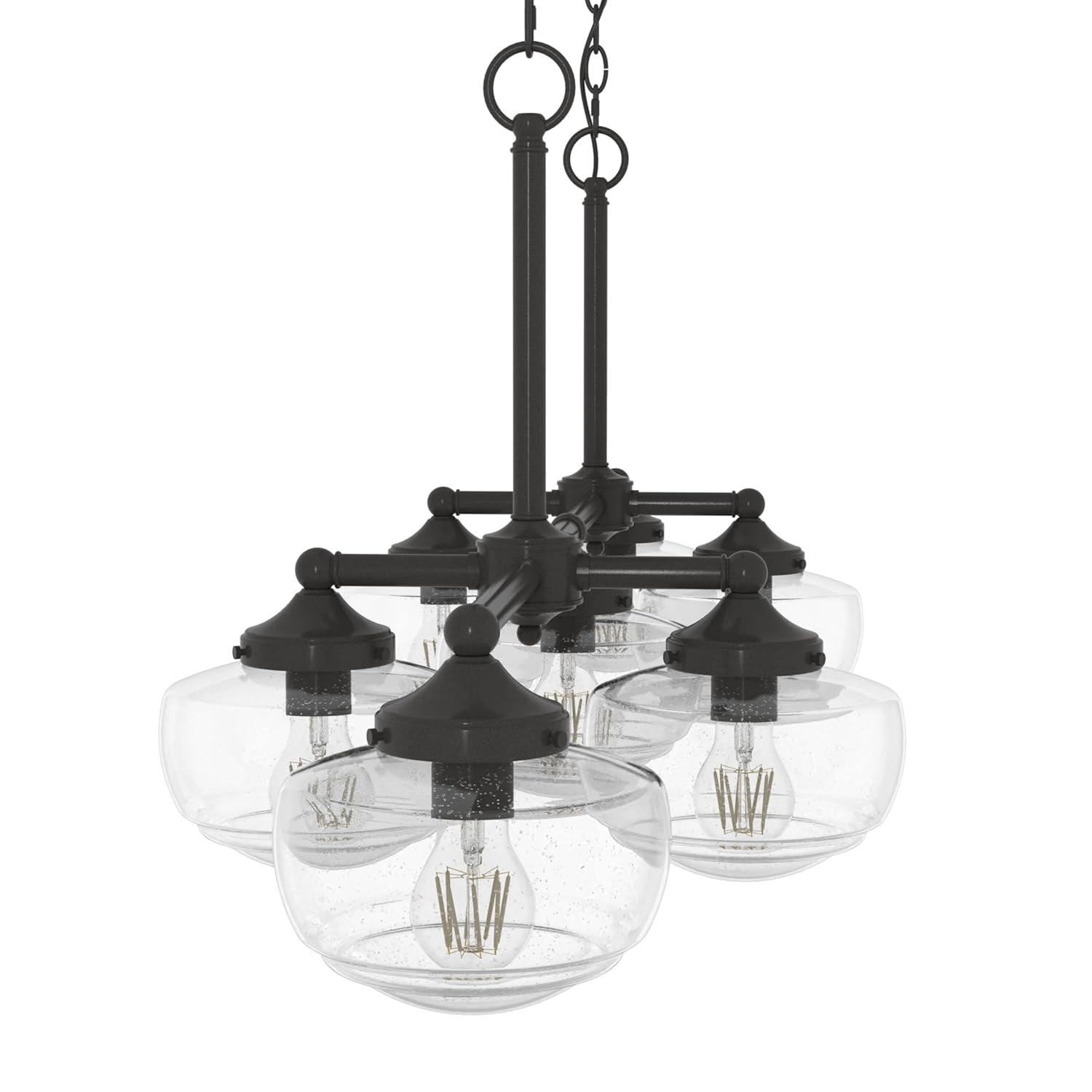 Saddle Creek 7 - Light Kitchen Island Linear Pendant