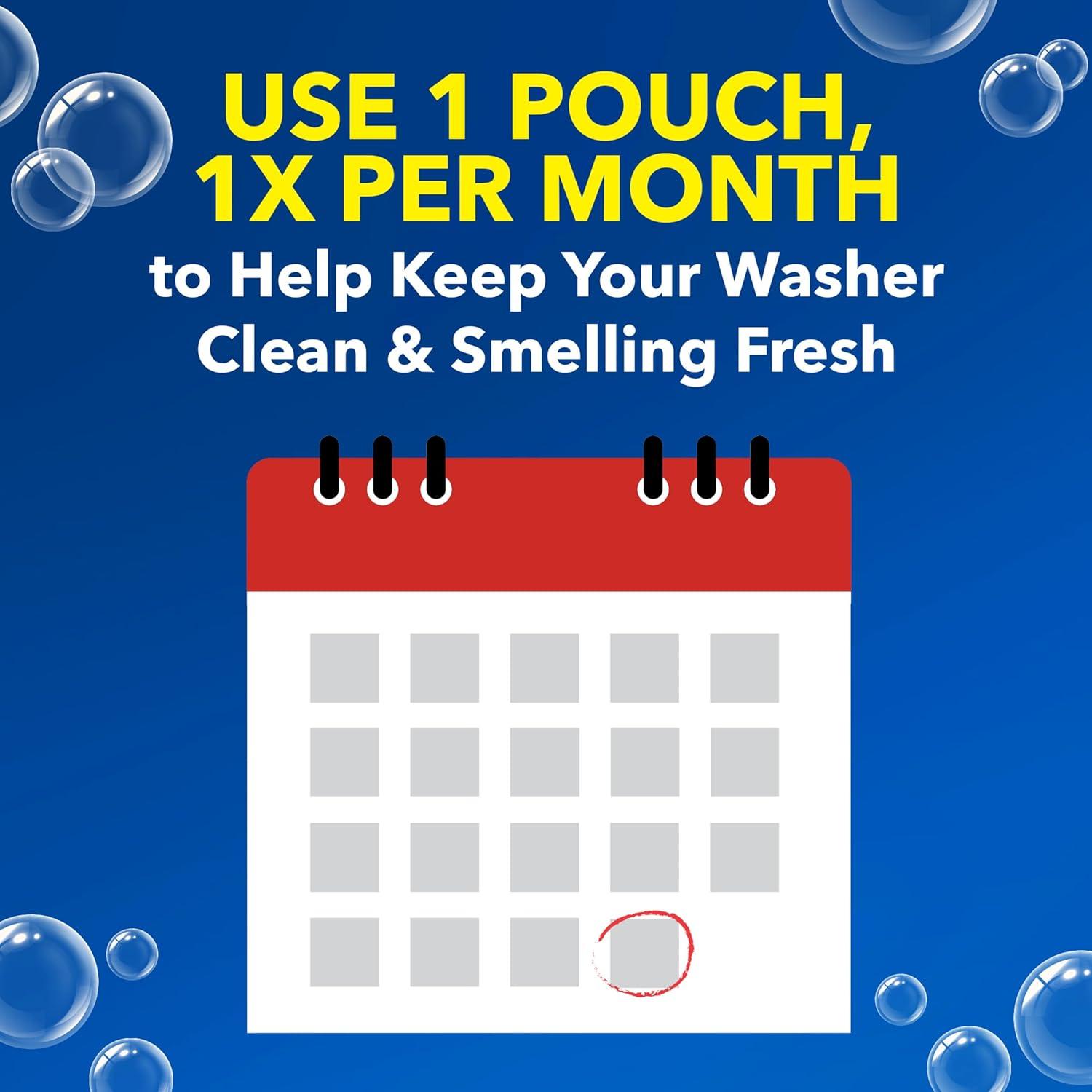 OxiClean Washing Machine Cleaner with Odor Blasters, 4 Count 11.28 oz