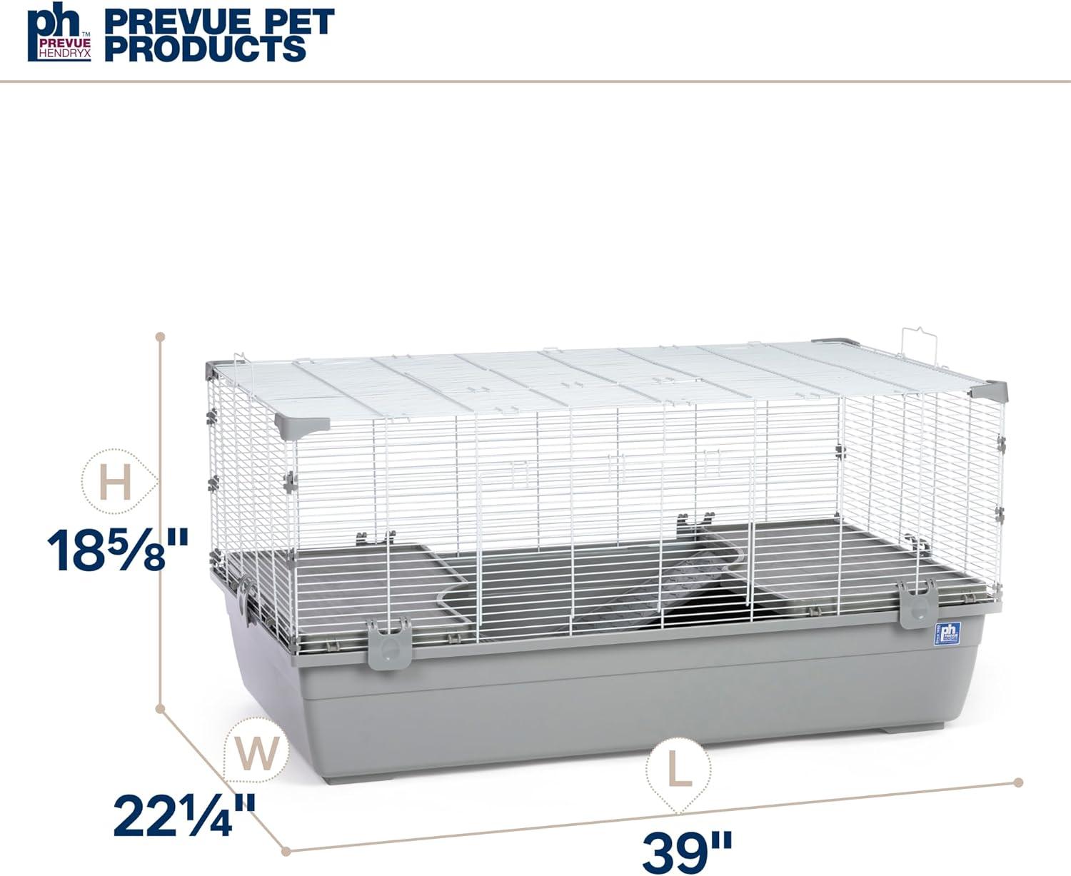 Ranch Universal Small Animal Home, Gray & White