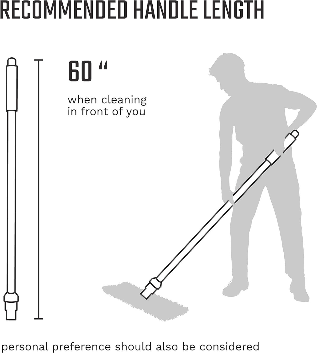 Remco Broom Head,Threaded,24" Sweep Face 31949