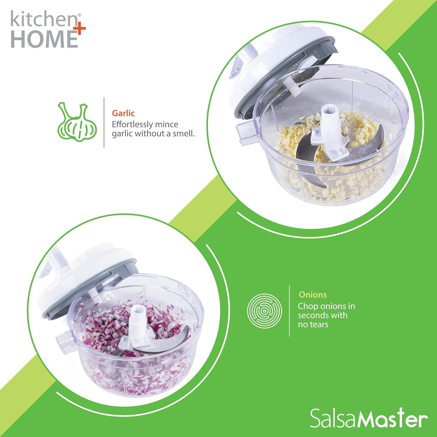 Kitchen + Home Salsa Master Food Chopper - As Seen On TV Manual Food Processor