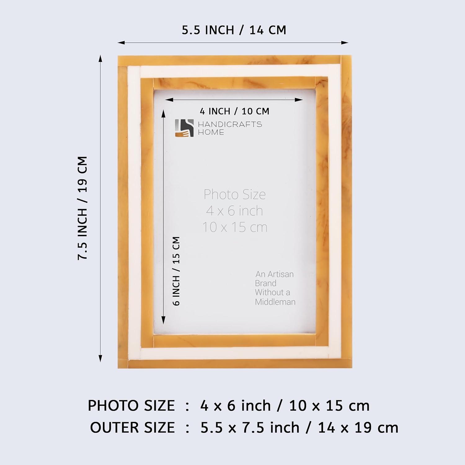 Handicrafts Home 8x10 Avant Amber Collection Photo Frame - Wooden Collage