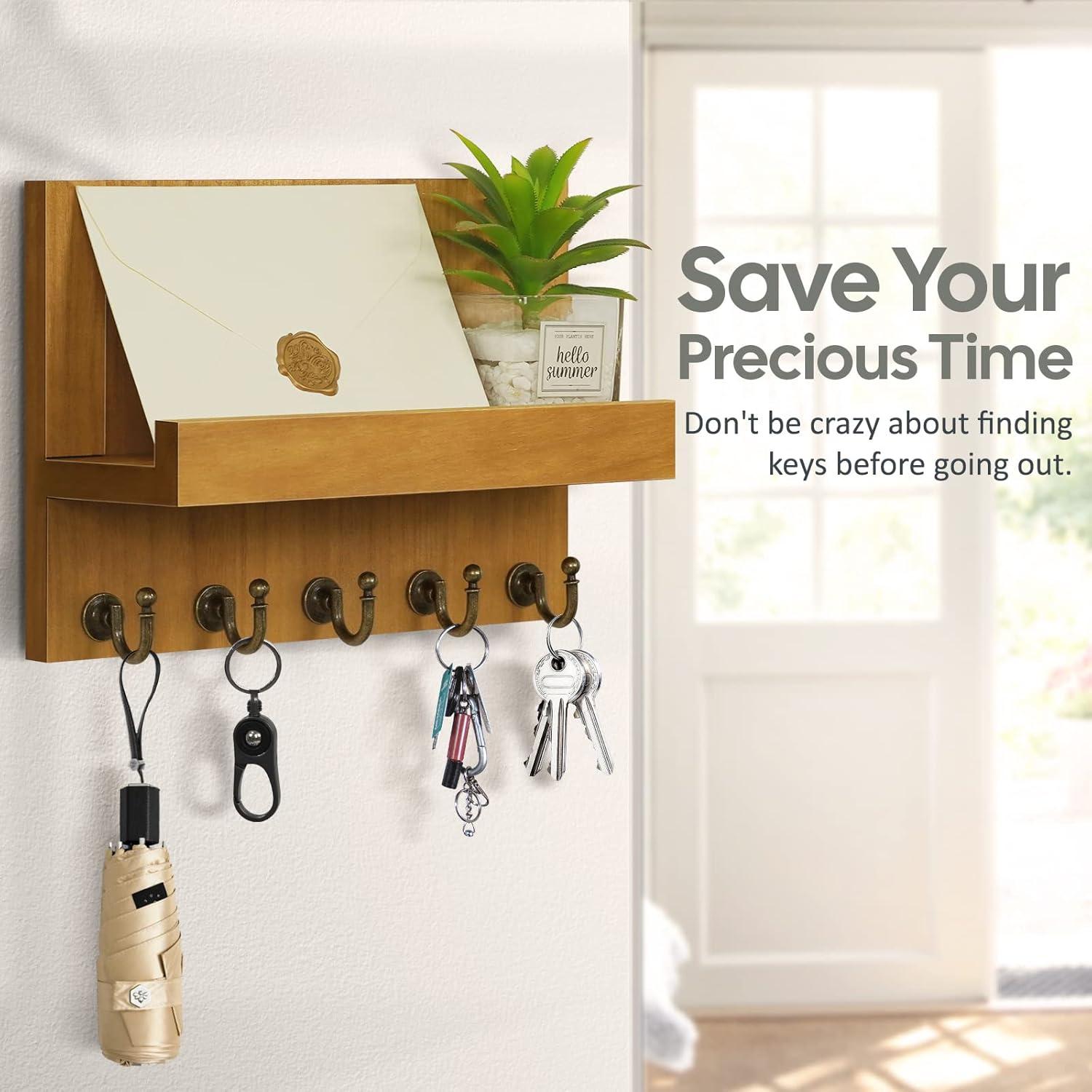 Winston Porter Shula Wood Wall Organizer