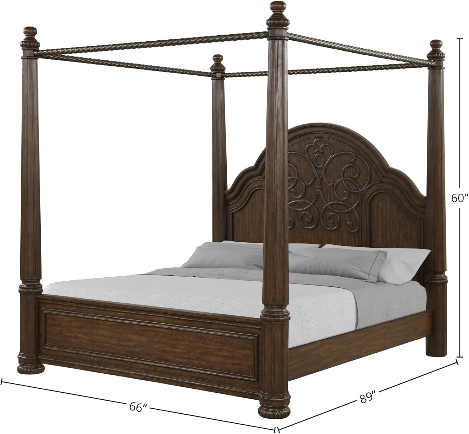 Tuscany Queen Canopy Bed